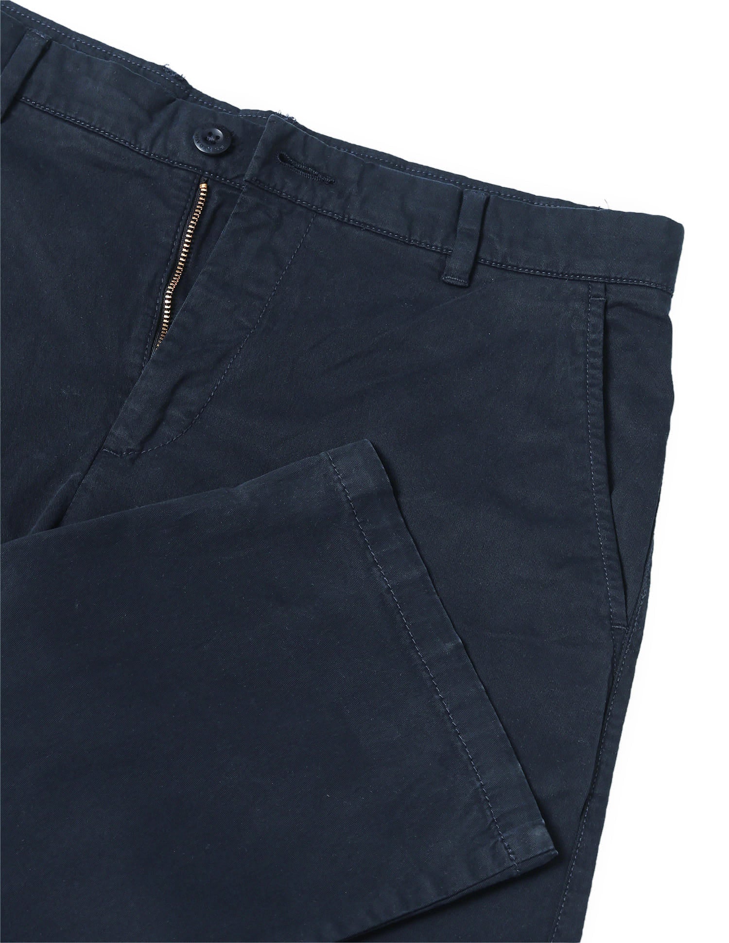 Twill Riley Straight Fit Trousers Blue - U.S. Polo Assn. India | Large