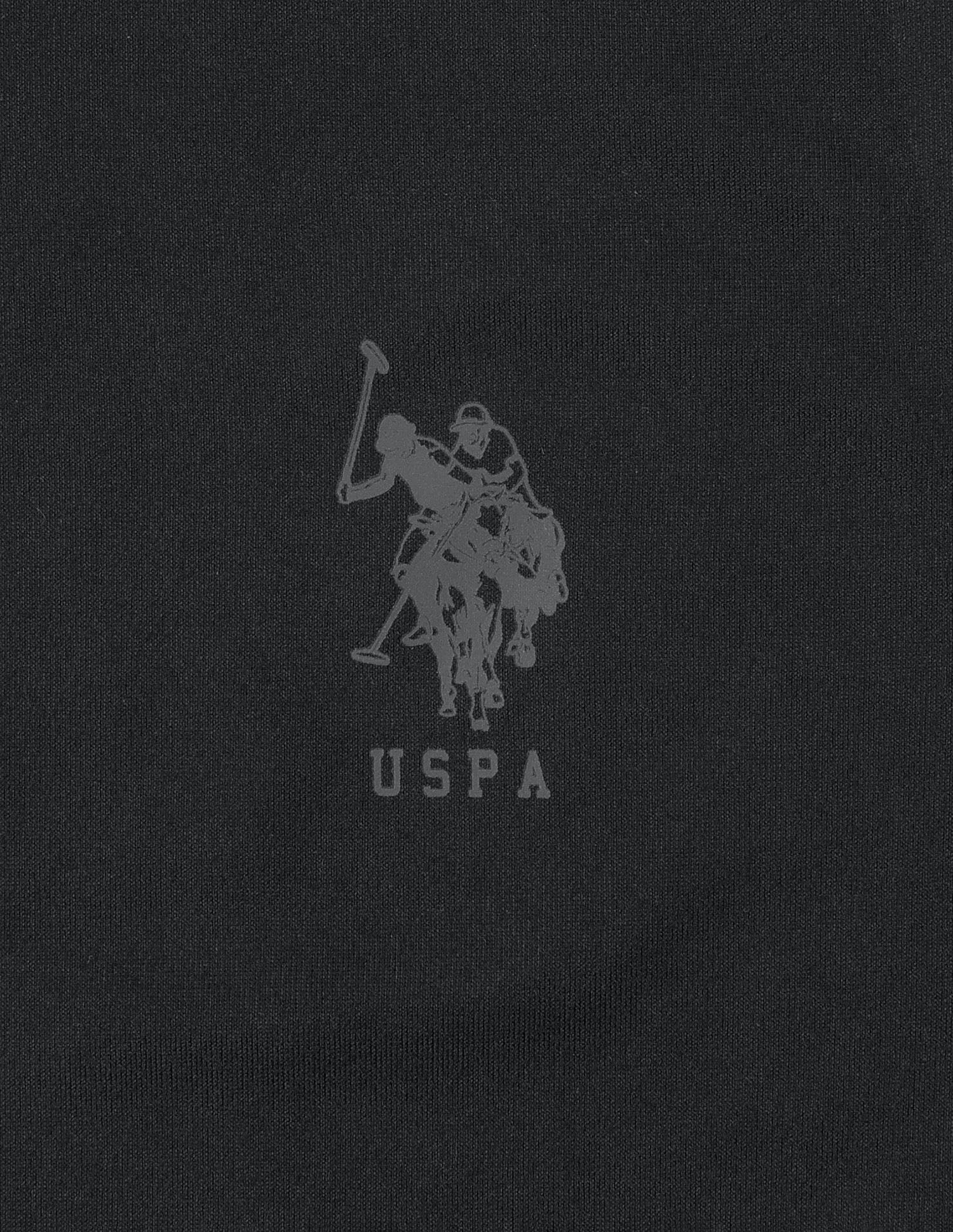 Essential Sports RV002 Seamless Vest Black - U.S. Polo Assn. India | Large