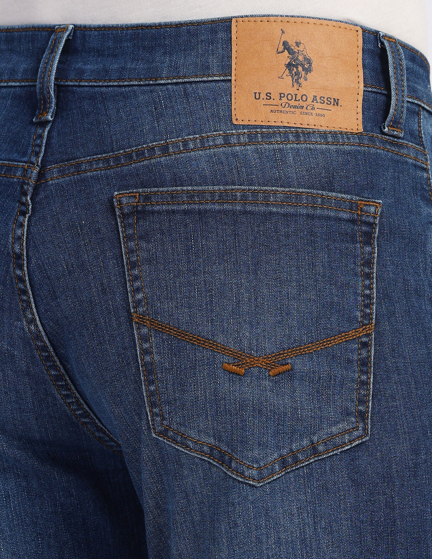 Connor Boot Cut Blue Jeans Blue - U.S. Polo Assn. India | Large