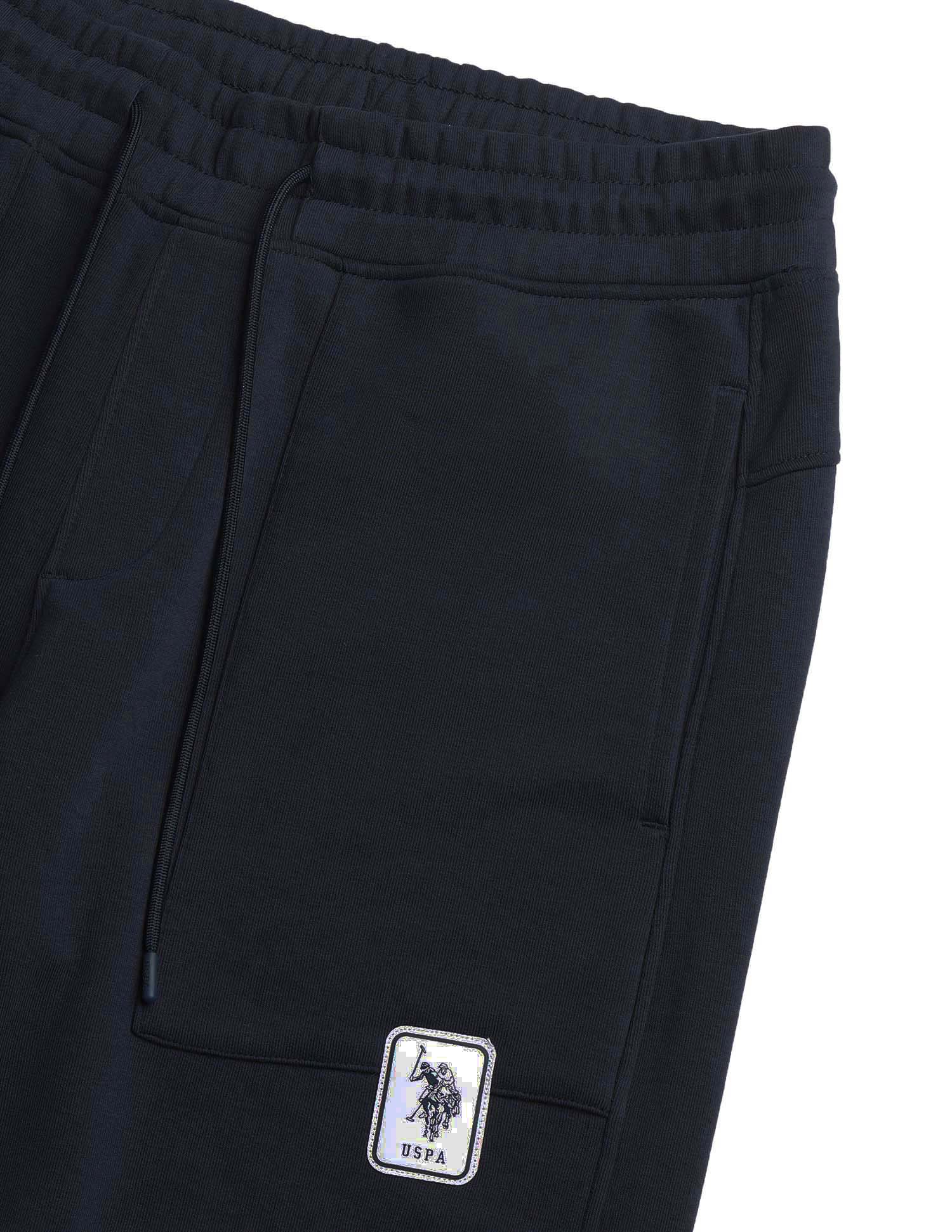 Mid Rise Comfort Fit OR006-PL Lounge Pants - Pack Of 1 Light Blue - U.S. Polo Assn. India | Large