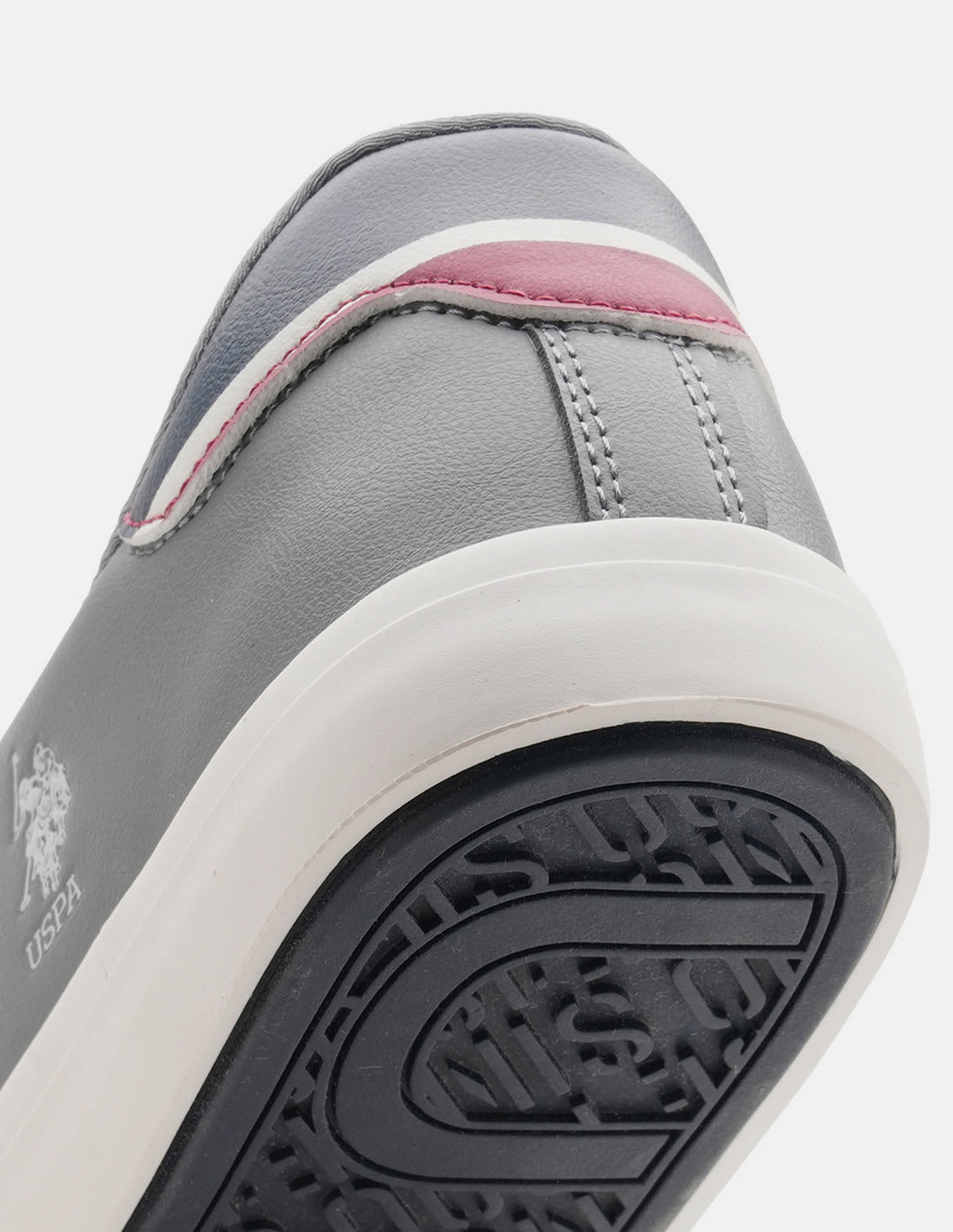 Men Campbell 3.0 Slip On Sneakers Grey - U.S. Polo Assn. India | Large
