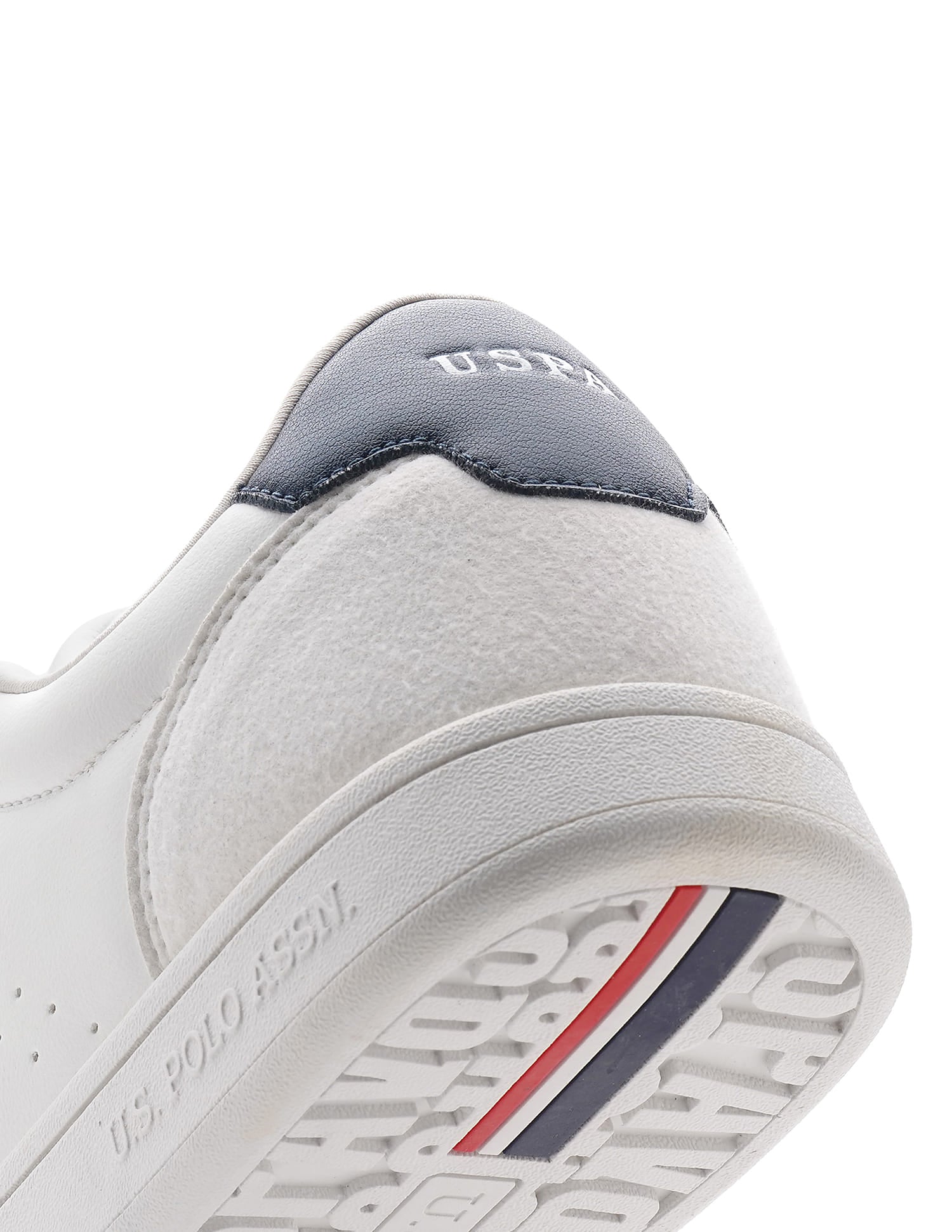 Men Cenik Suede Sneakers White - U.S. Polo Assn. India | Large