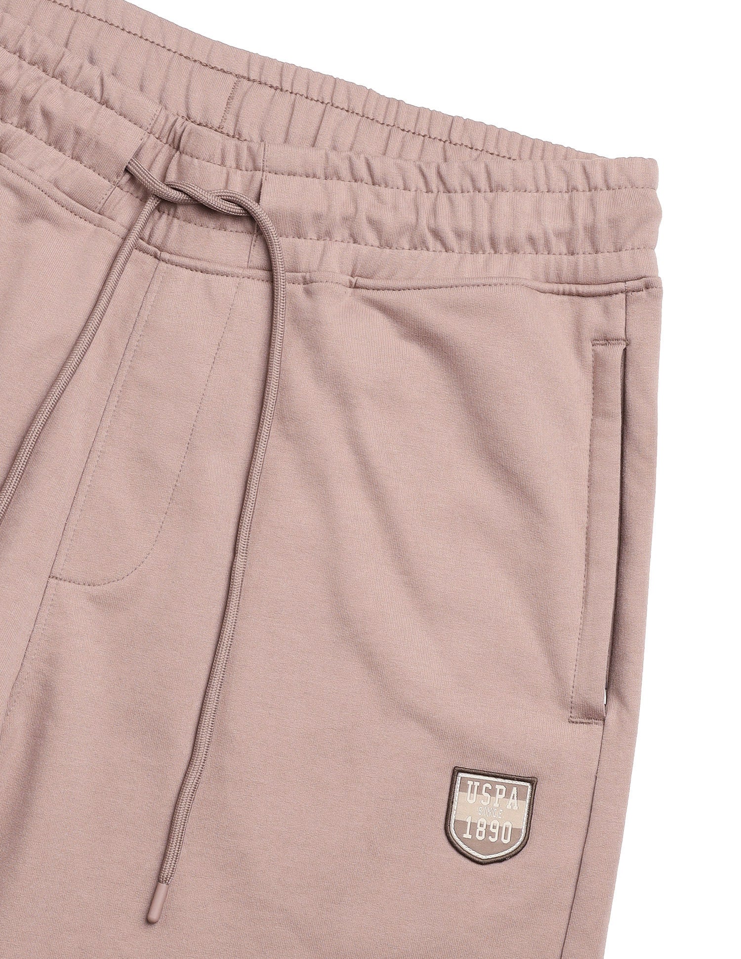 Baggy Fit Sturdy Fabric OR008 Lounge Track Pants Stucco - U.S. Polo Assn. India | Large