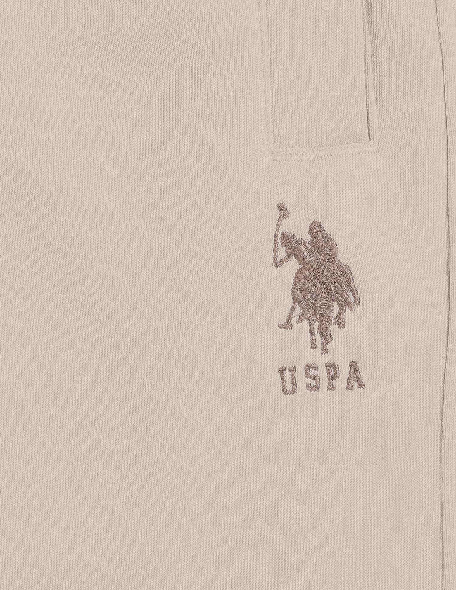 Mid Rise Fleece OR007 Lounge Pants - Pack Of 1 Beige - U.S. POLO ASSN. | Large