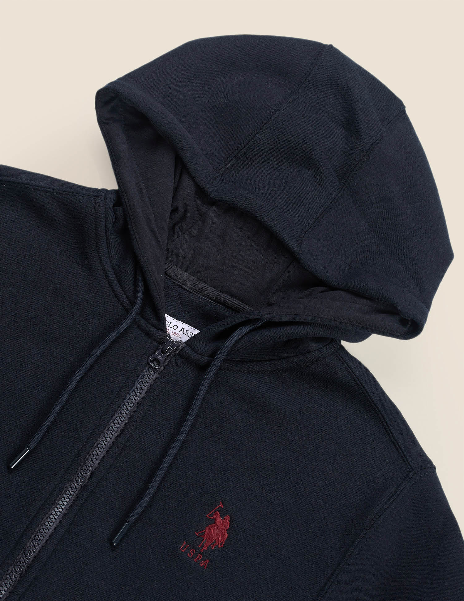 USSWSF0229 NAVY Mens Sweat Shirt Blue - U.S. Polo Assn. India | Large