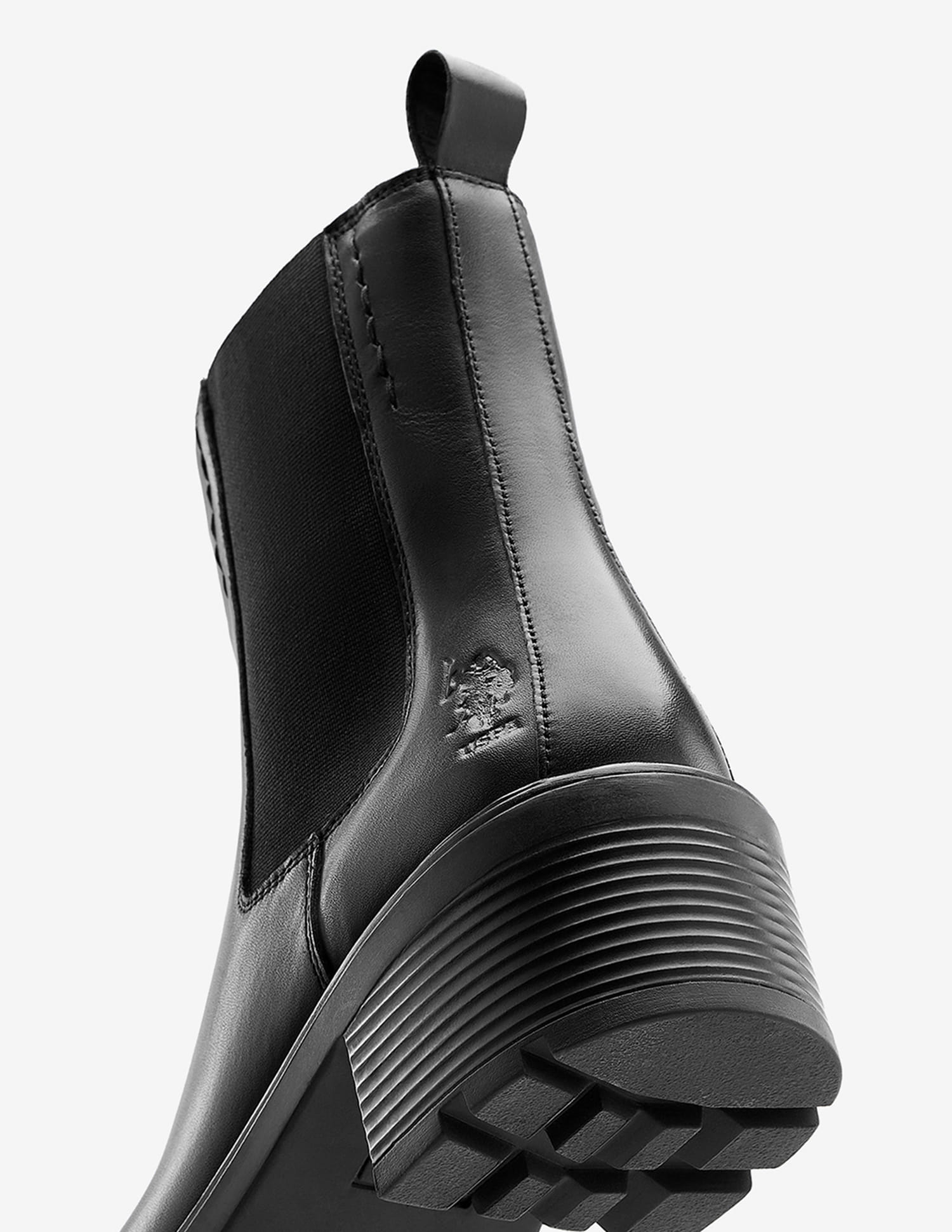 Mynta Leather Chelsea Boots Black - U.S. Polo Assn. India | Large