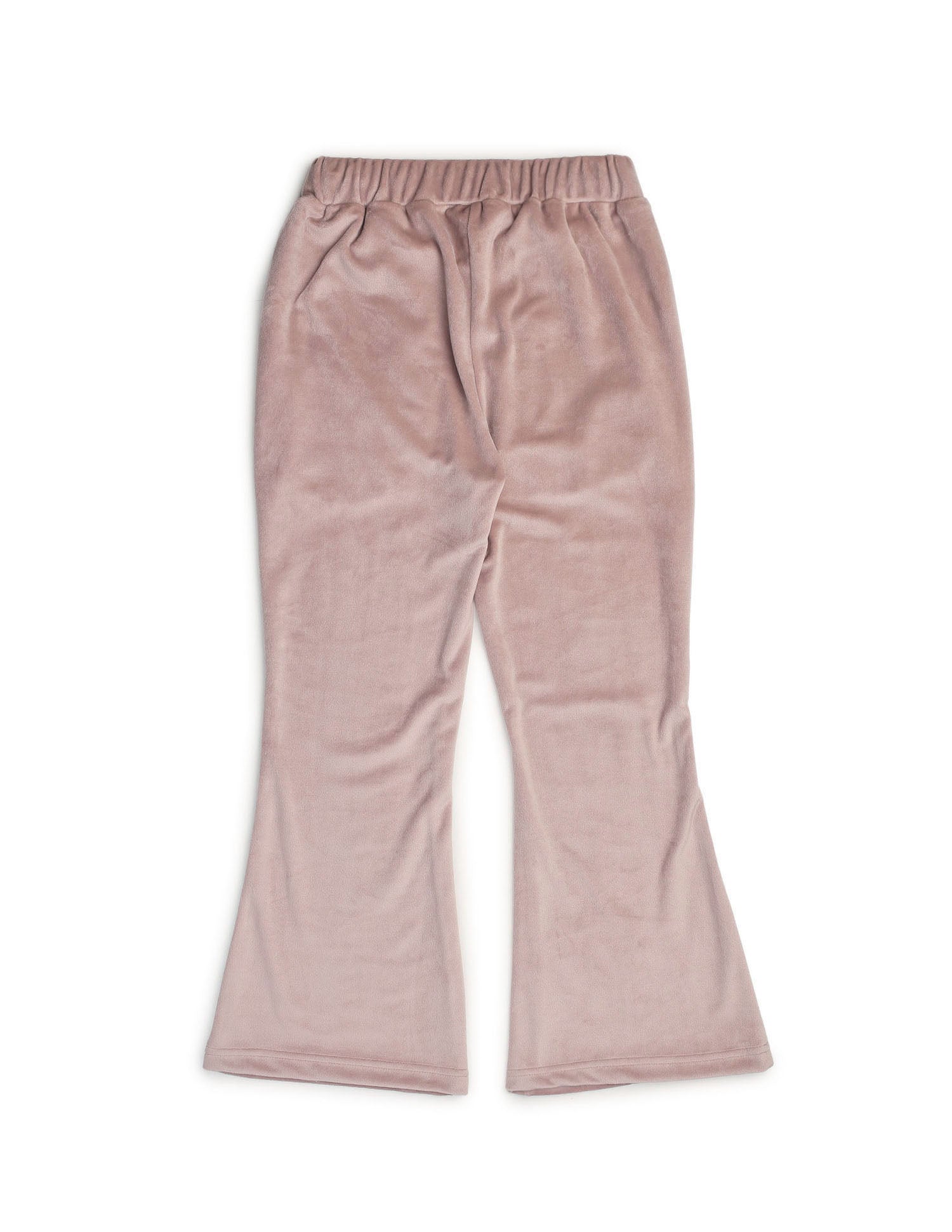 Girls Solid Regular Fit Flared Track Pants Pink - U.S. POLO ASSN. | Large