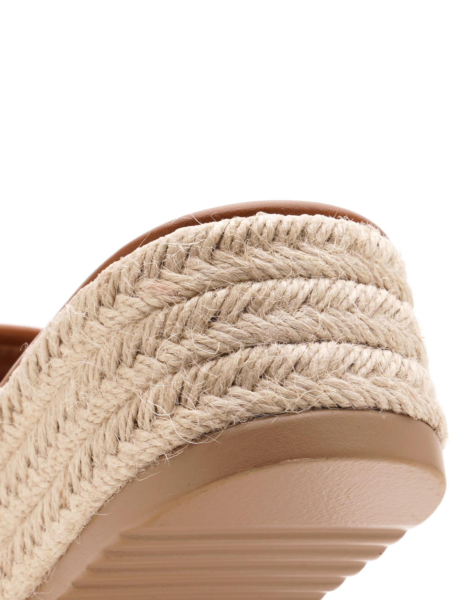 Cristina Tan Monogram Print Wedges Tan - U.S. Polo Assn. India | Large