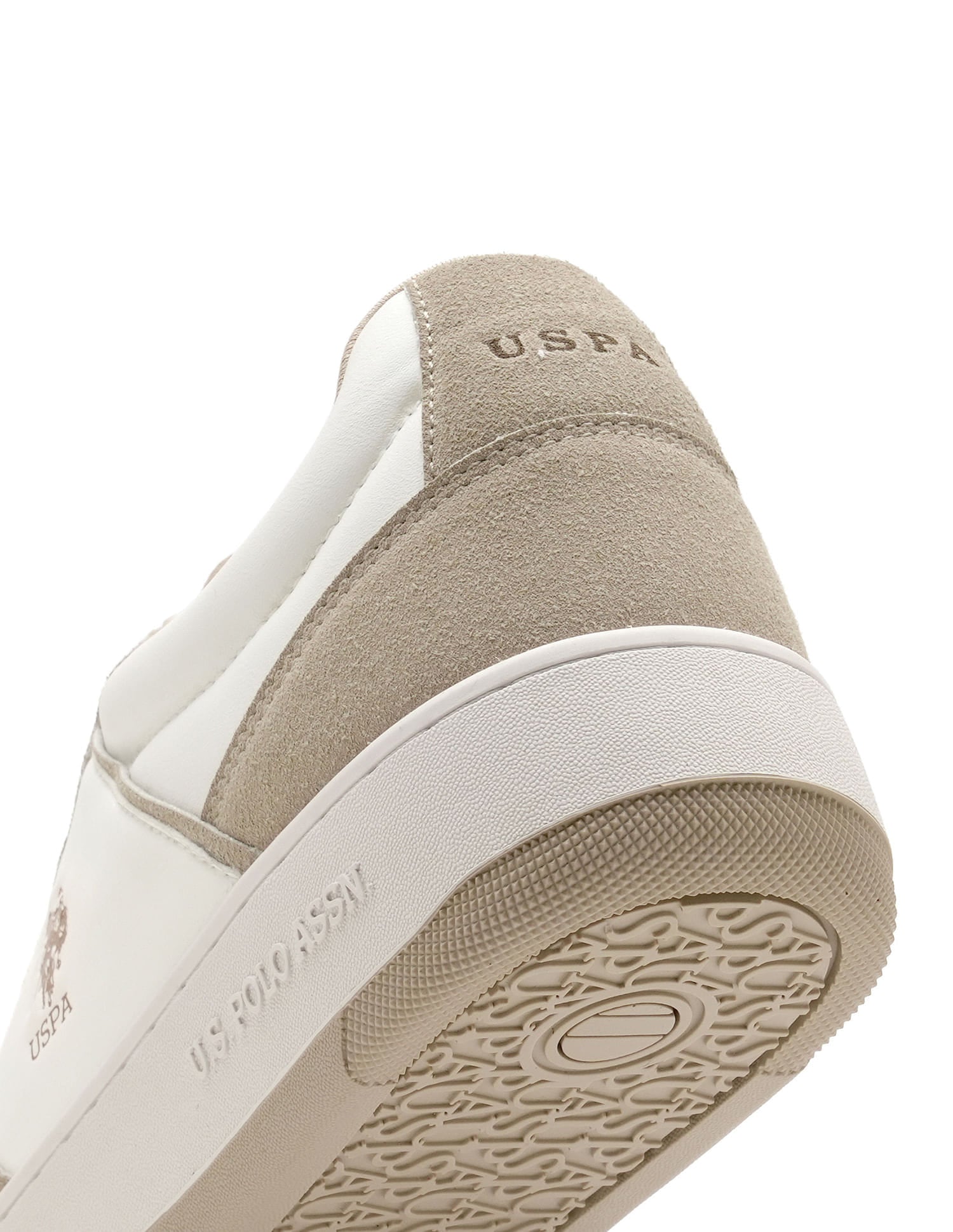 Men Joan Colourblocked Sneakers Beige - U.S. Polo Assn. India | Large