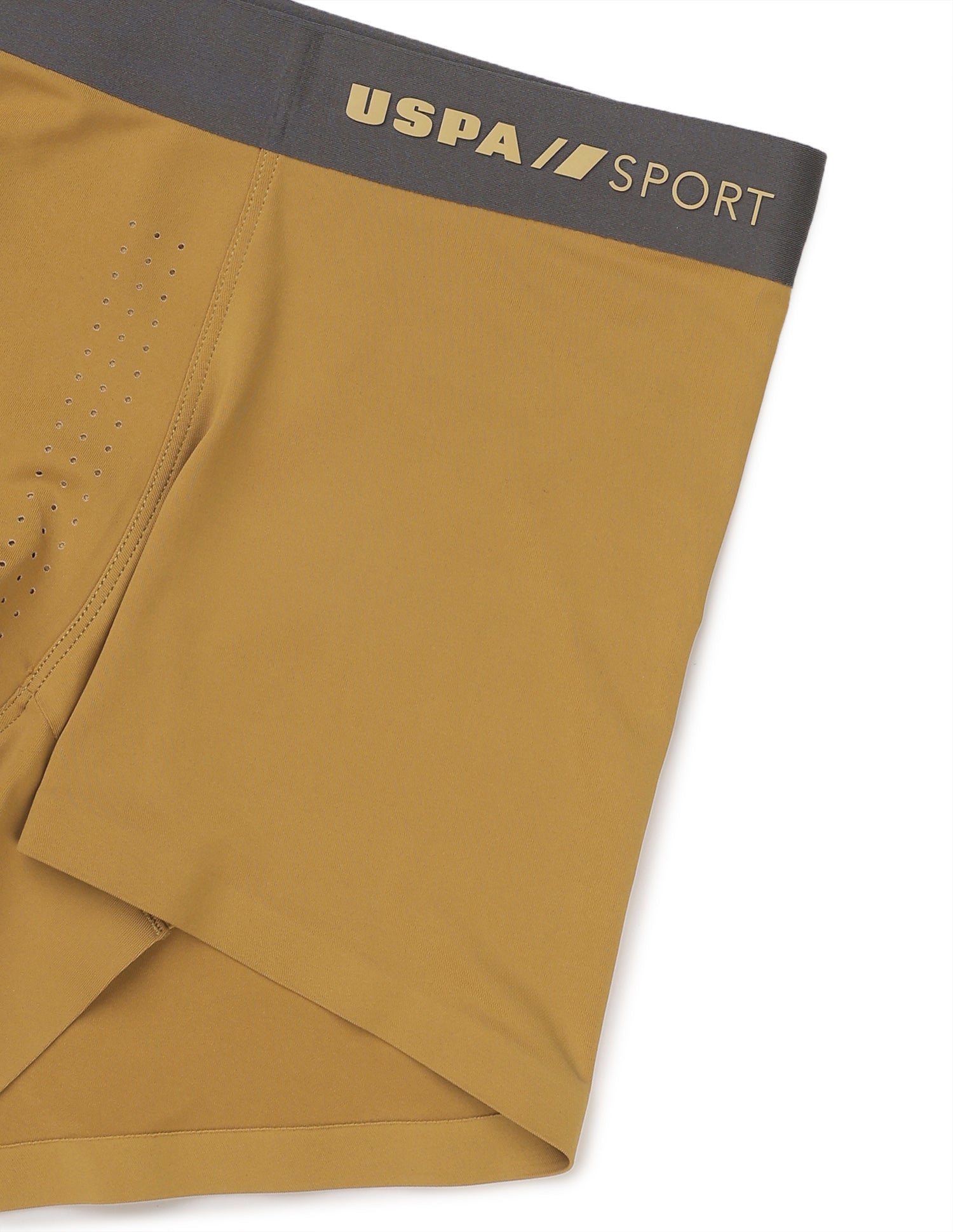 Ultra Light Perforated RT010 Seamless Trunk Dusted Ochre - U.S. Polo Assn. India | Large