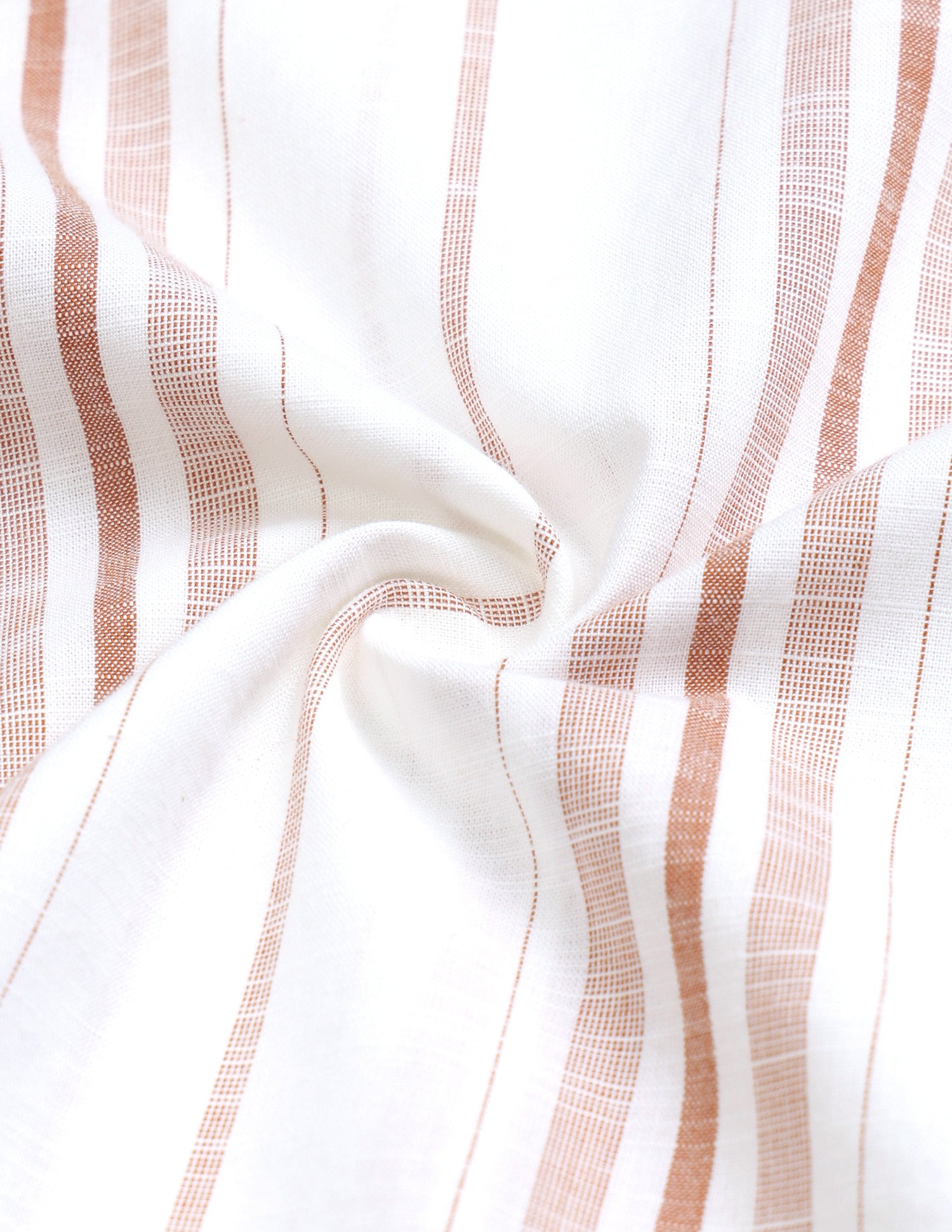 Vertical Striped Regular Fit Shirt Rust - U.S. Polo Assn. India | Large