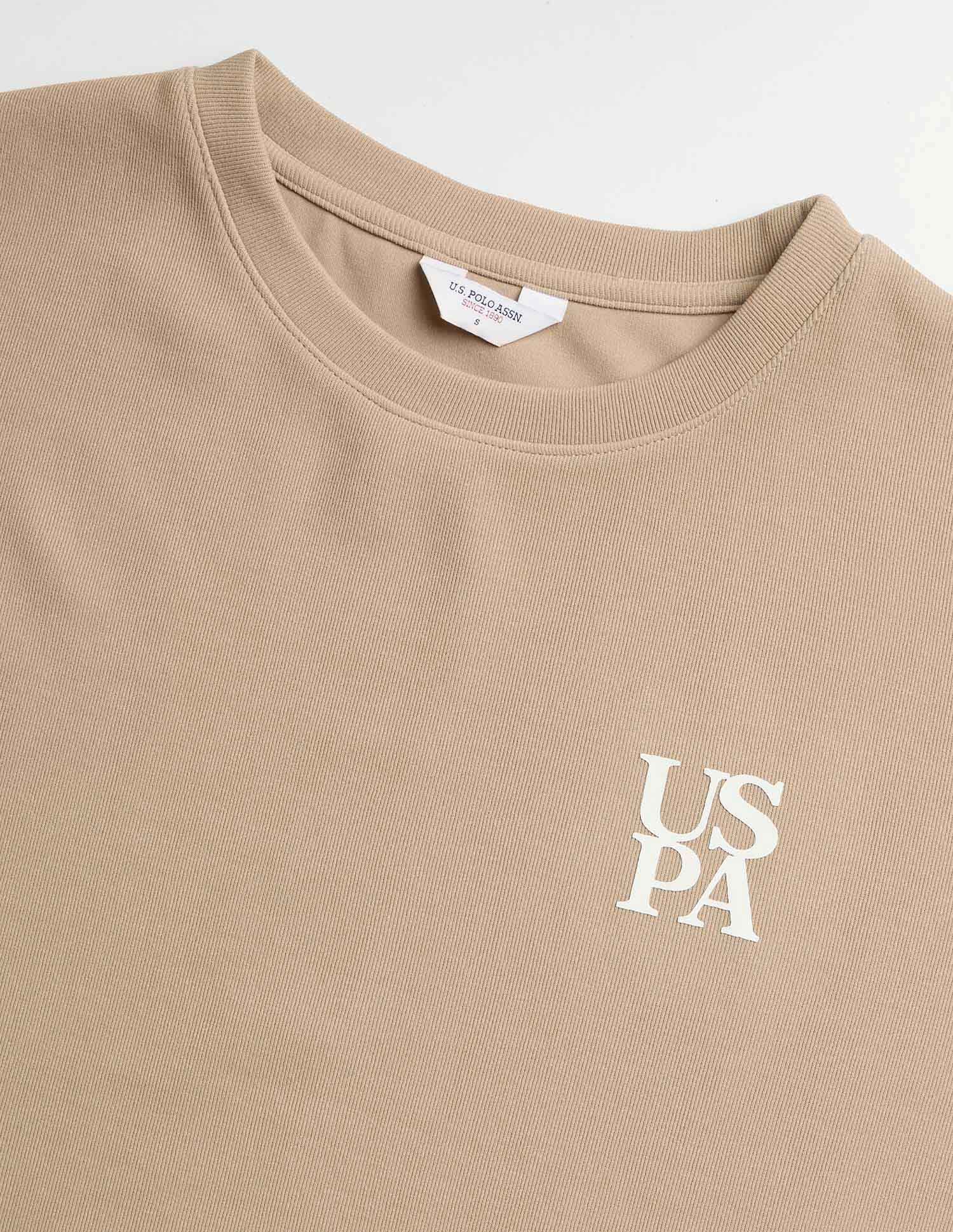 Regular Fit Brand Printed Co-Ords Orange - U.S. POLO ASSN. | Large