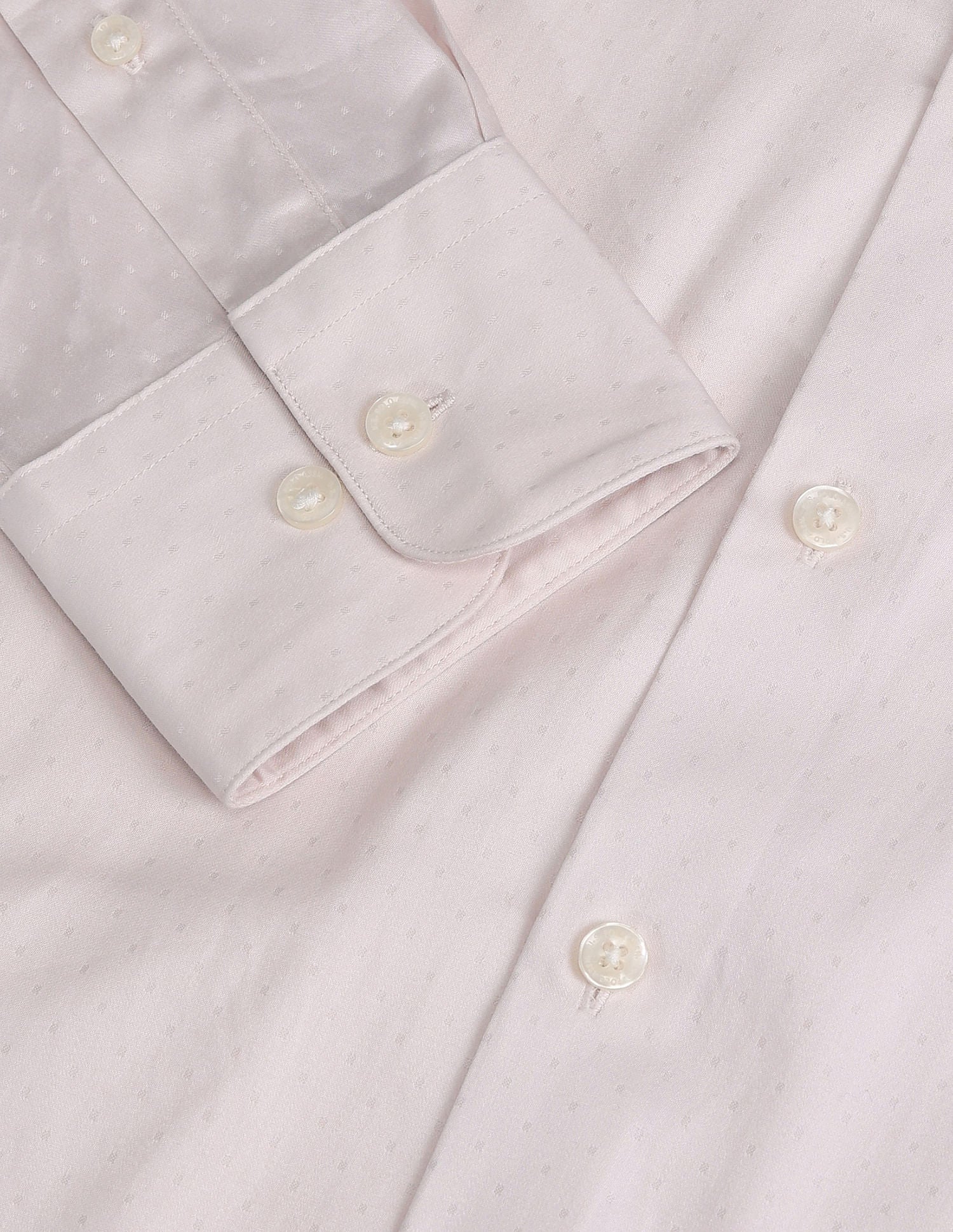 Regular Fit Satin Shirt Ivory - U.S. POLO ASSN. | Large