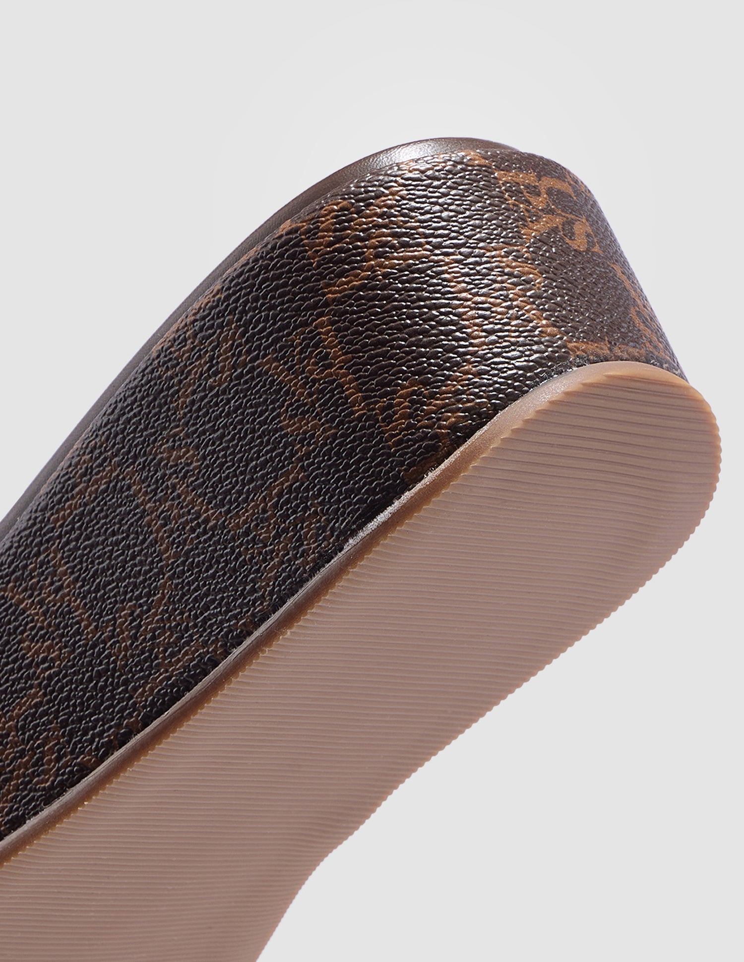 Broad Strap Tiana Platform Heels Brown - U.S. Polo Assn. India | Large
