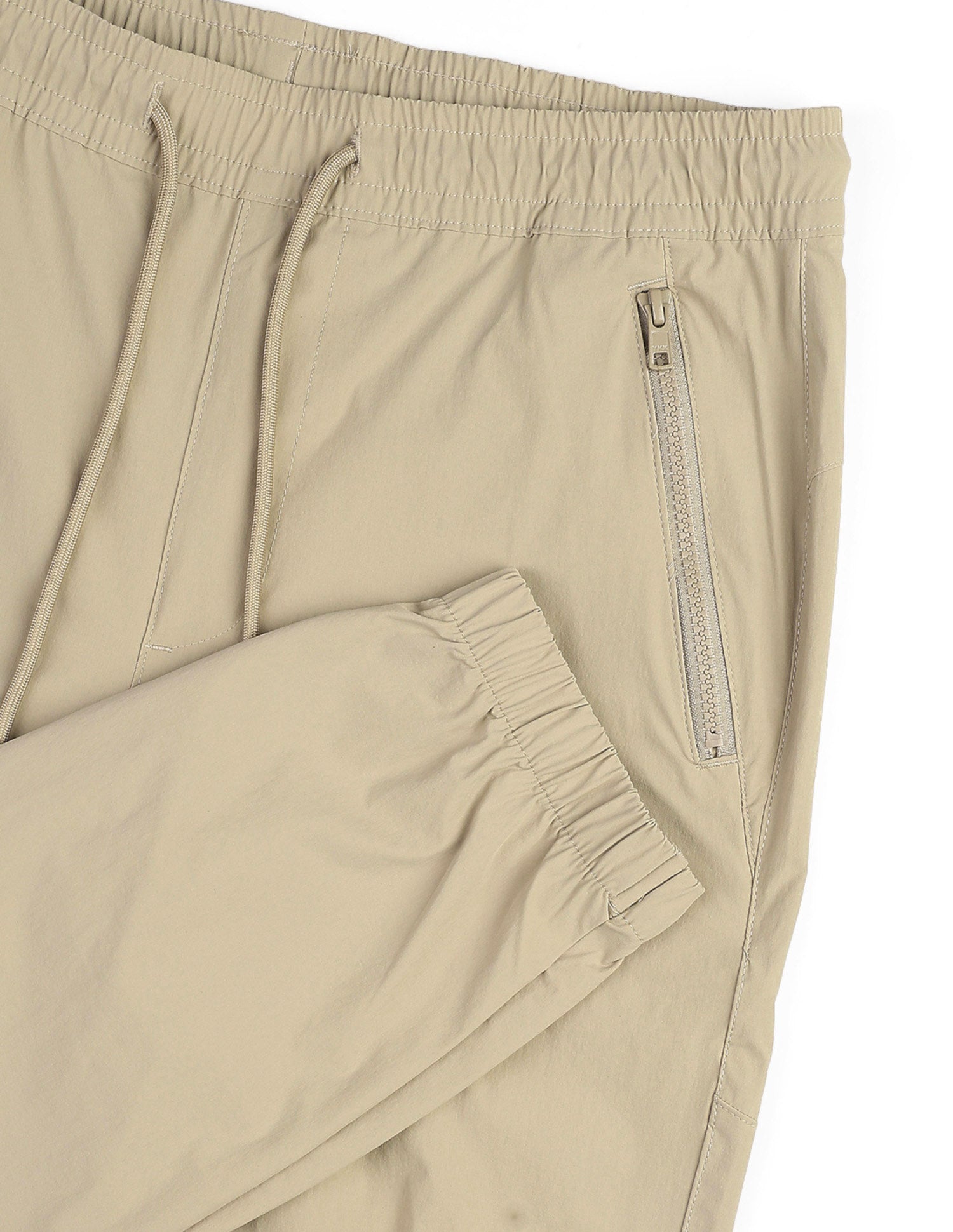 Straight Fit Mid Rise Joggers Beige - U.S. Polo Assn. India | Large