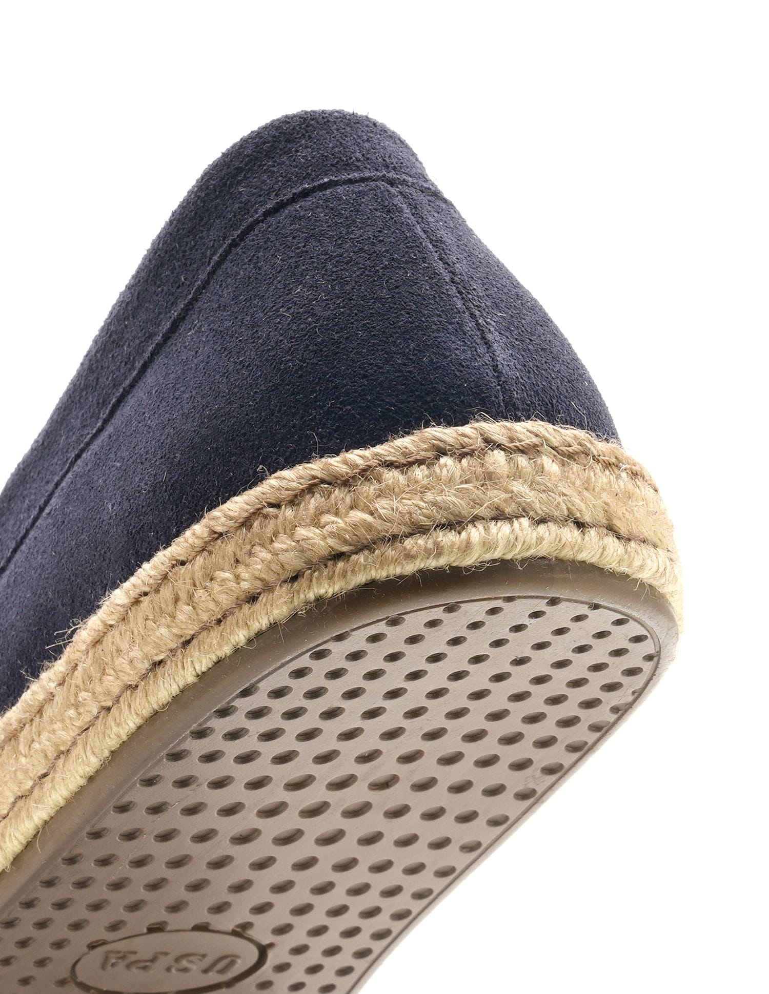 Mens Oudi Suede Slip-On Shoes Navy - U.S. Polo Assn. India | Large