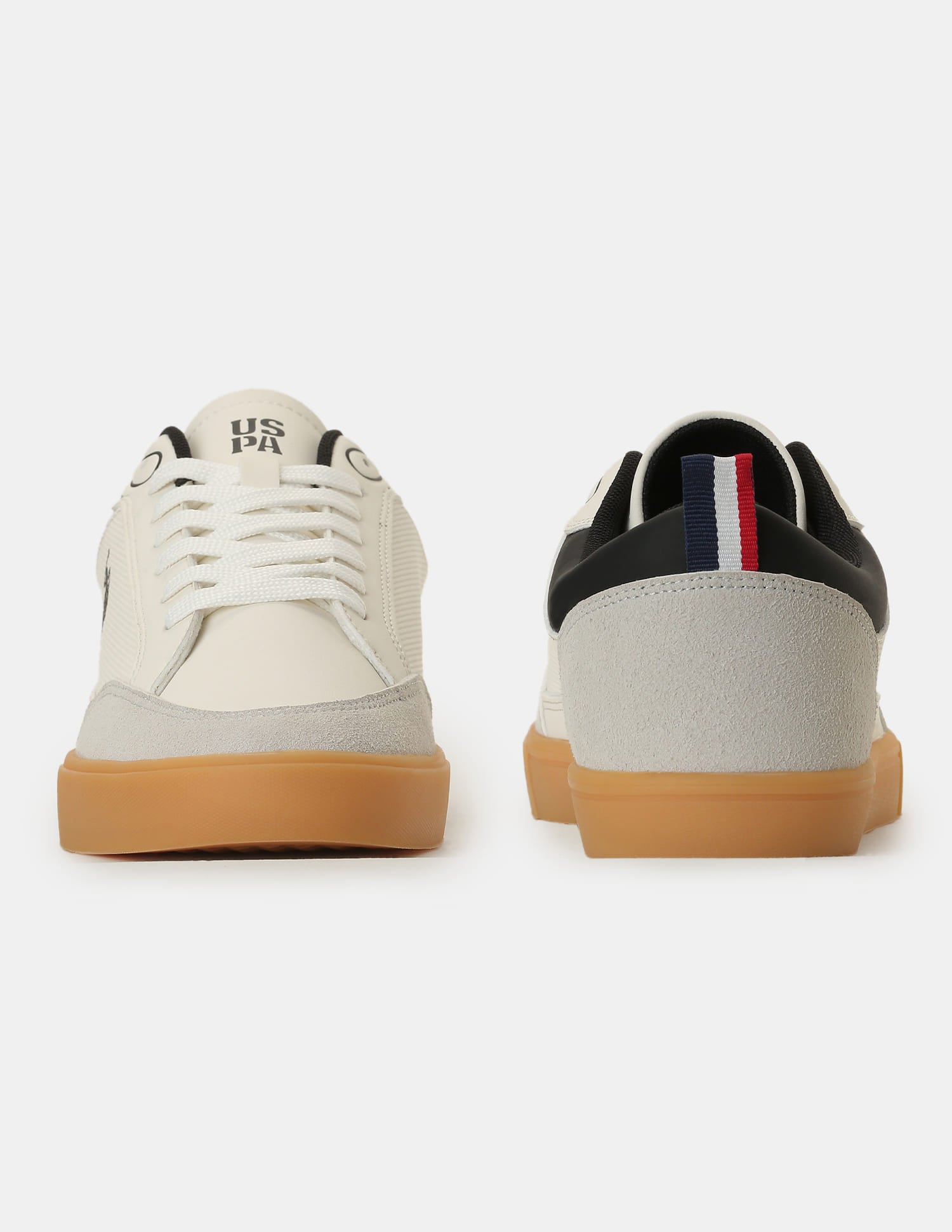 Men Colour Blocked Lucian Sneakers White - U.S. Polo Assn. India | Large