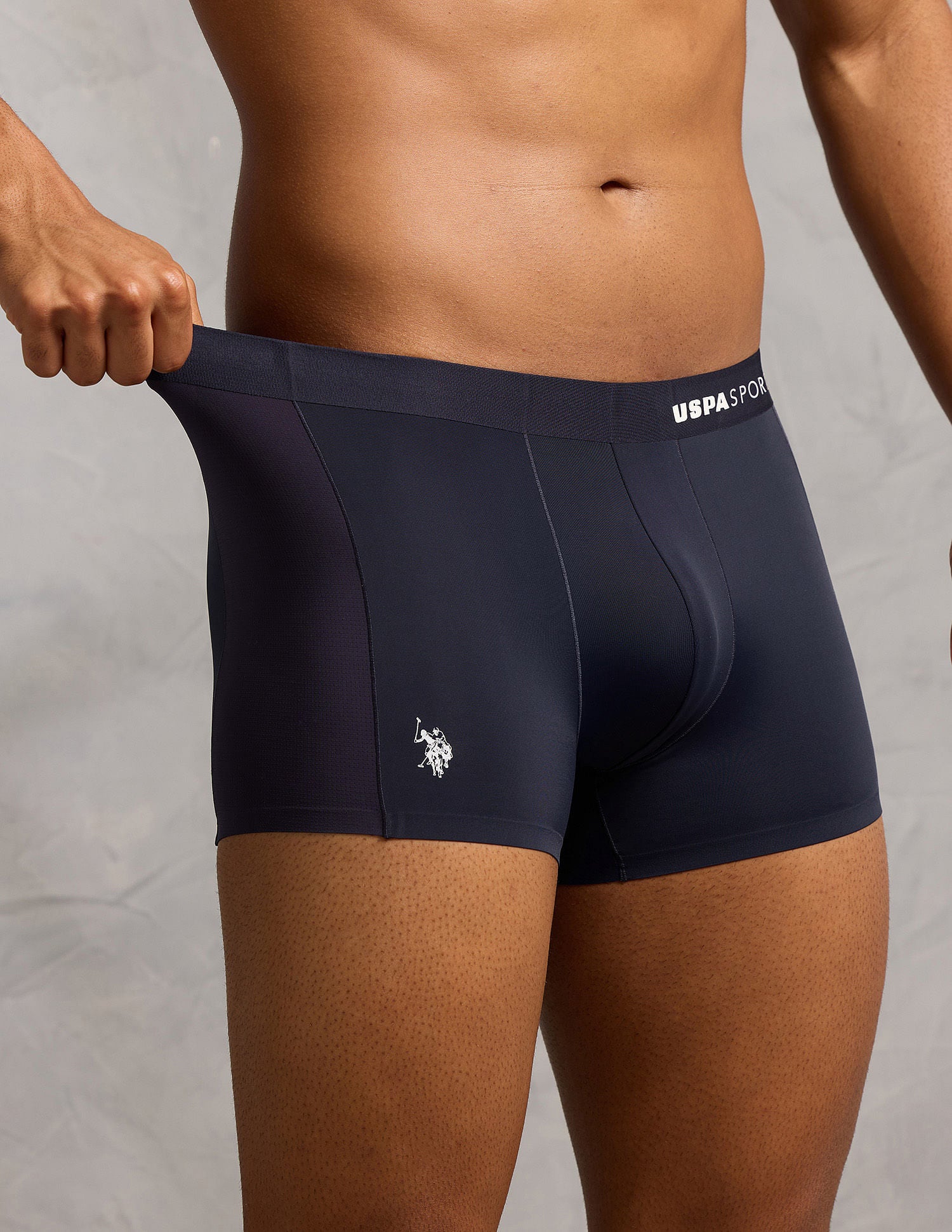 Micro Fibre Seamless High Stretch Trunk Navy - U.S. POLO ASSN. | Large