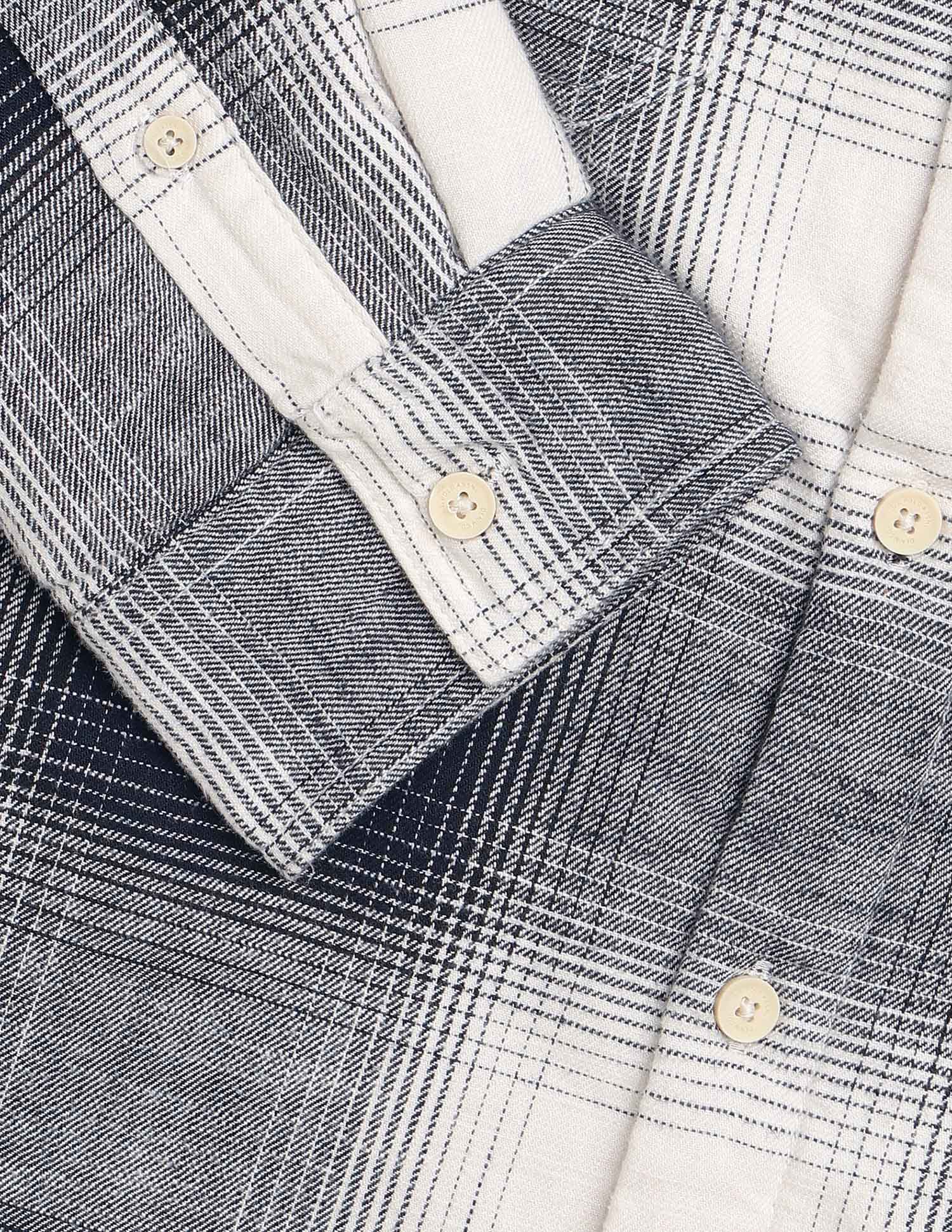 Tartan Checked Slim Fit Shirt Navy - U.S. POLO ASSN. | Large