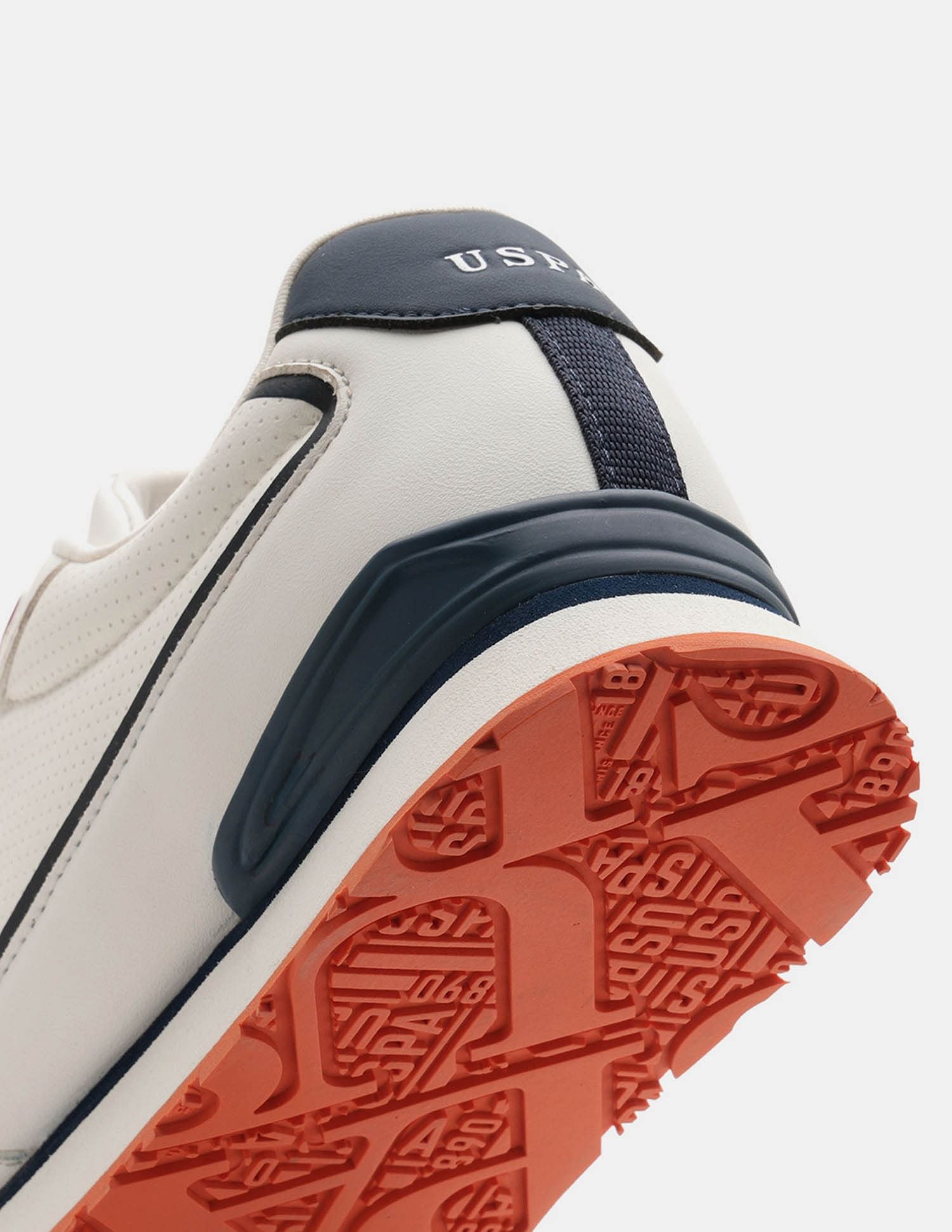 Men Lowen 2.0 Colour Blocked Sneakers White - U.S. POLO ASSN. | Large