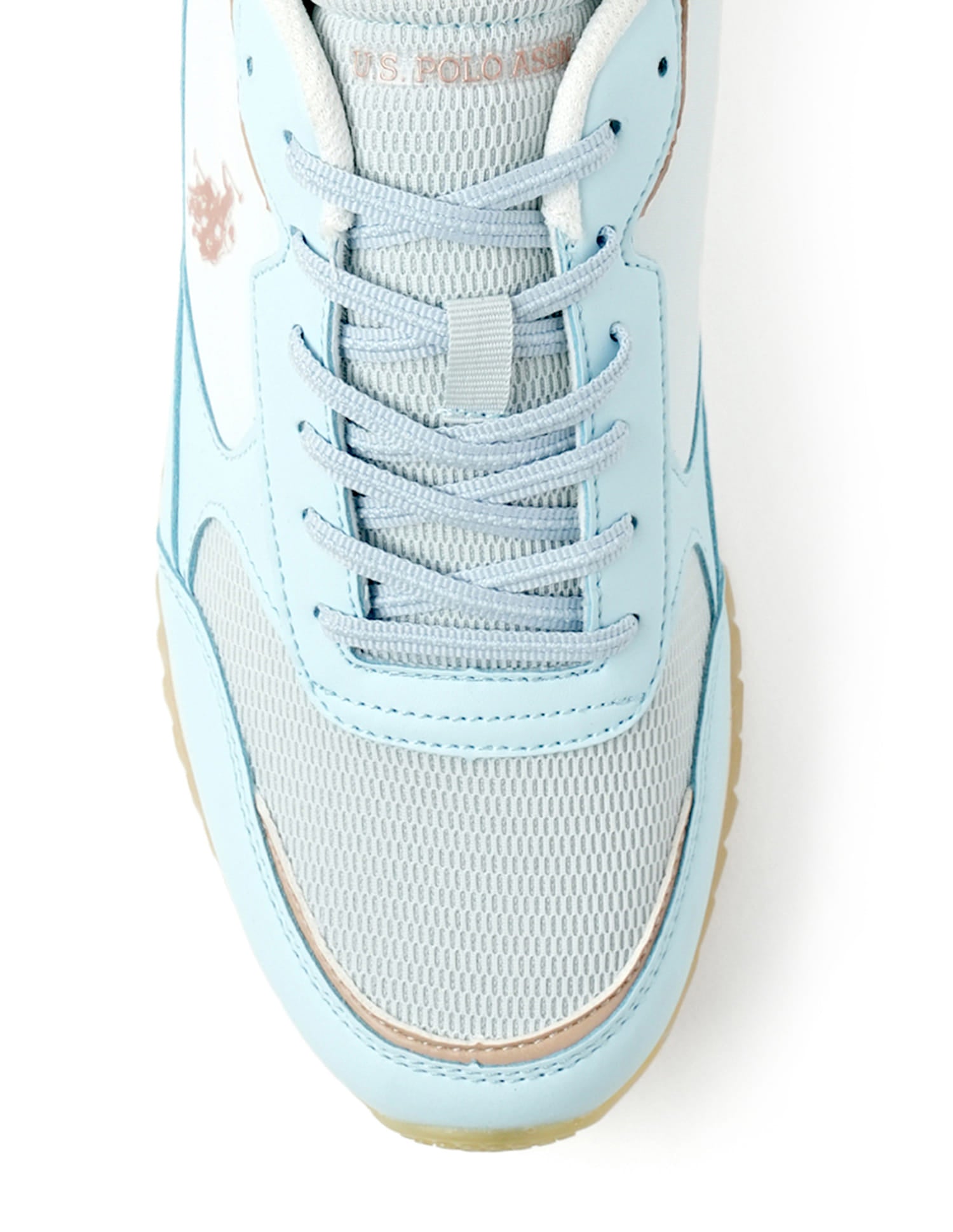 Alora Lt. Blue Lightweight Sneaker Shoes Blue - U.S. Polo Assn. India | Large