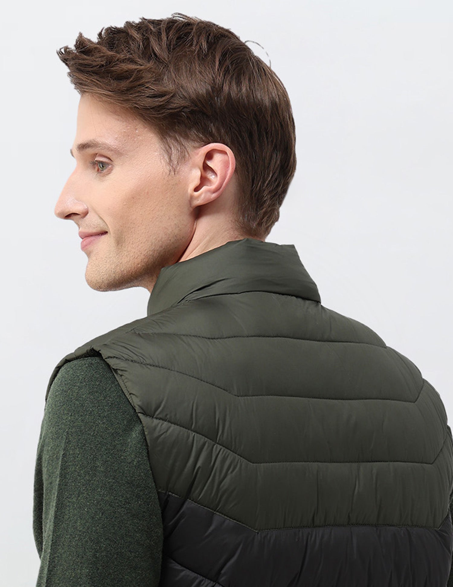 Colour Blocked Removable Hood Puffer Jacket Black - U.S. POLO ASSN. | Large