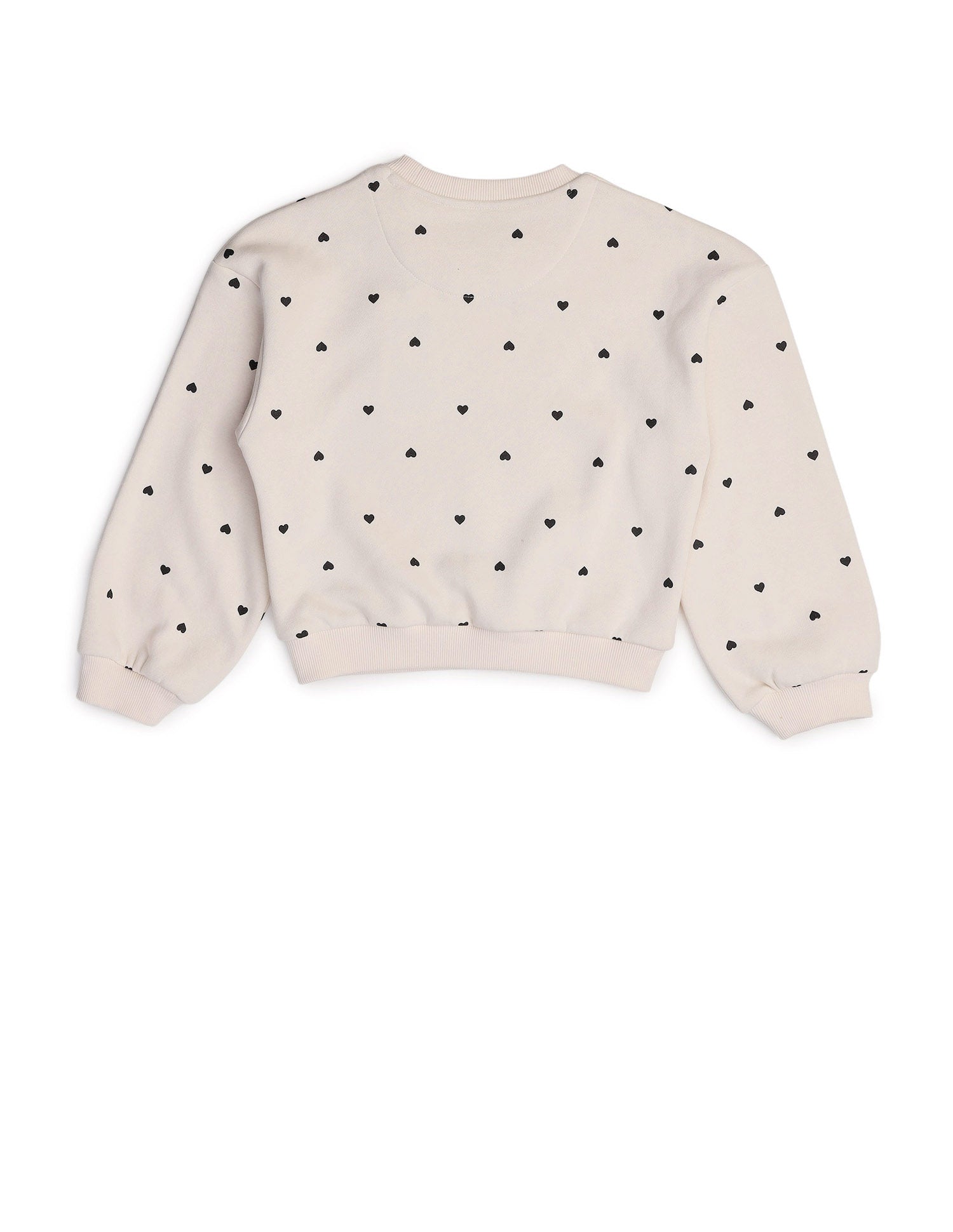 Graphic Printed Regular Fit Sweatshirt Beige - U.S. POLO ASSN. | Large