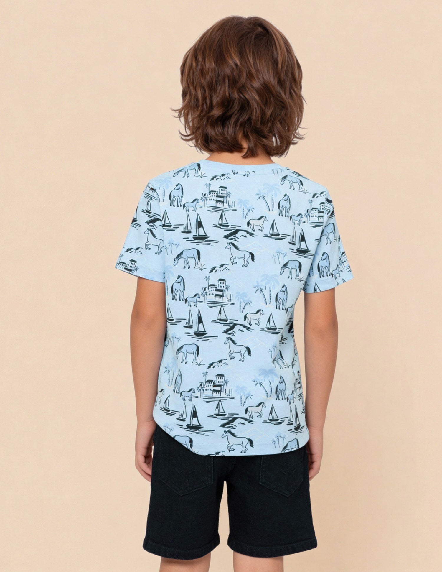 Brand Printed Regular Fit T-Shirt - Pack Of 2 Assorted - U.S. Polo Assn. India | Large