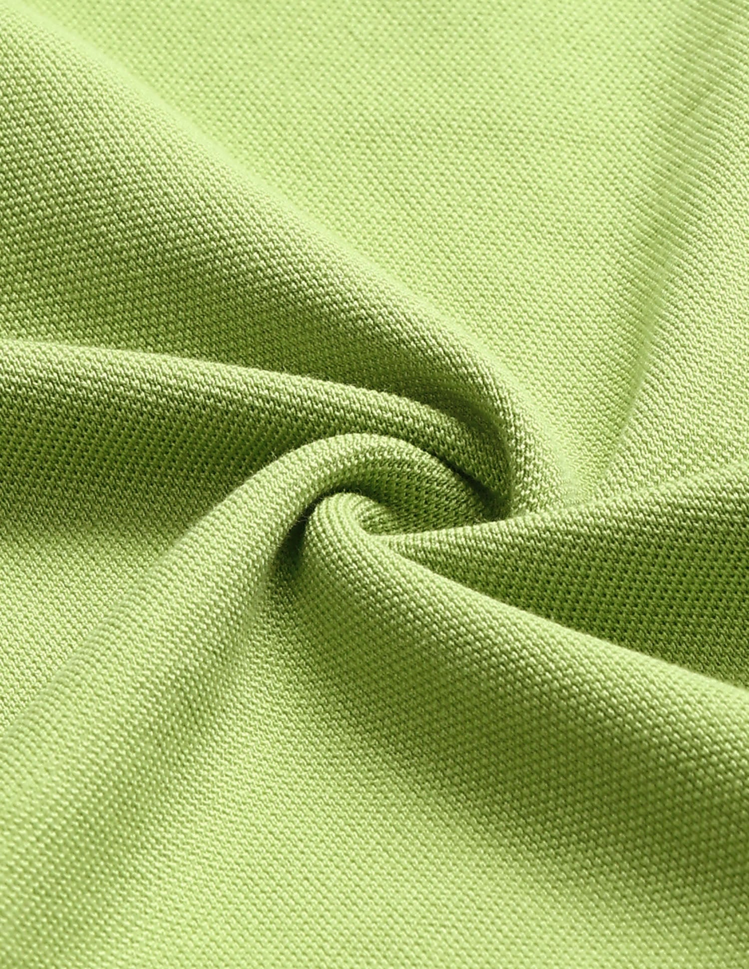 Solid Slim Fit Polo Shirt Green - U.S. Polo Assn. India | Large