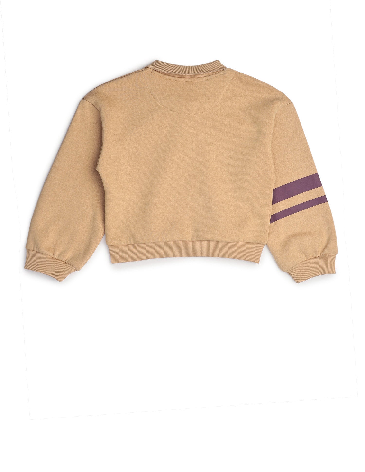 Brand Printed Regular Fit Sweatshirt Light Brown - U.S. POLO ASSN. | Large