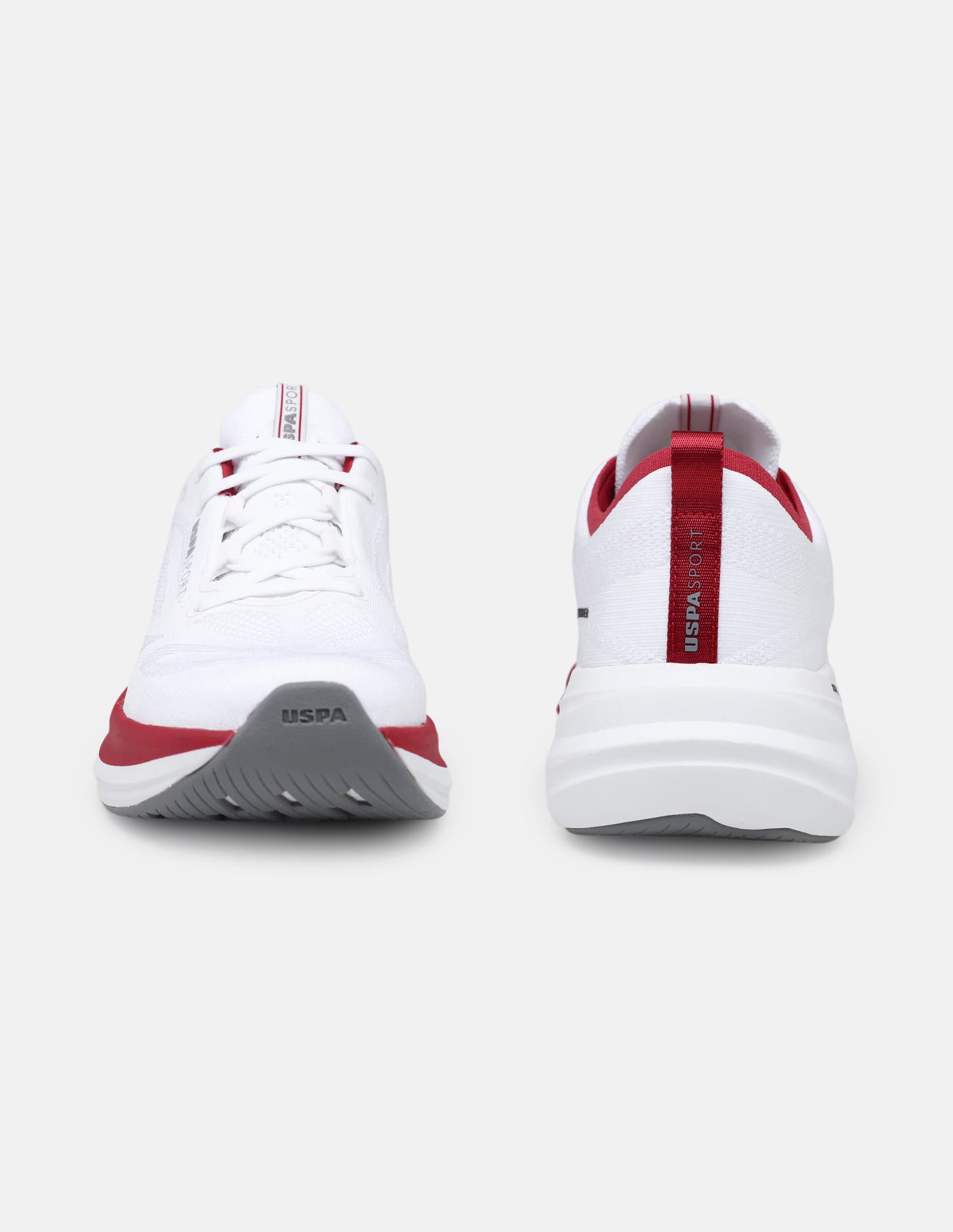 Quartette Runner Lace-Ups Running Shoes Off White - U.S. Polo Assn. India | Large
