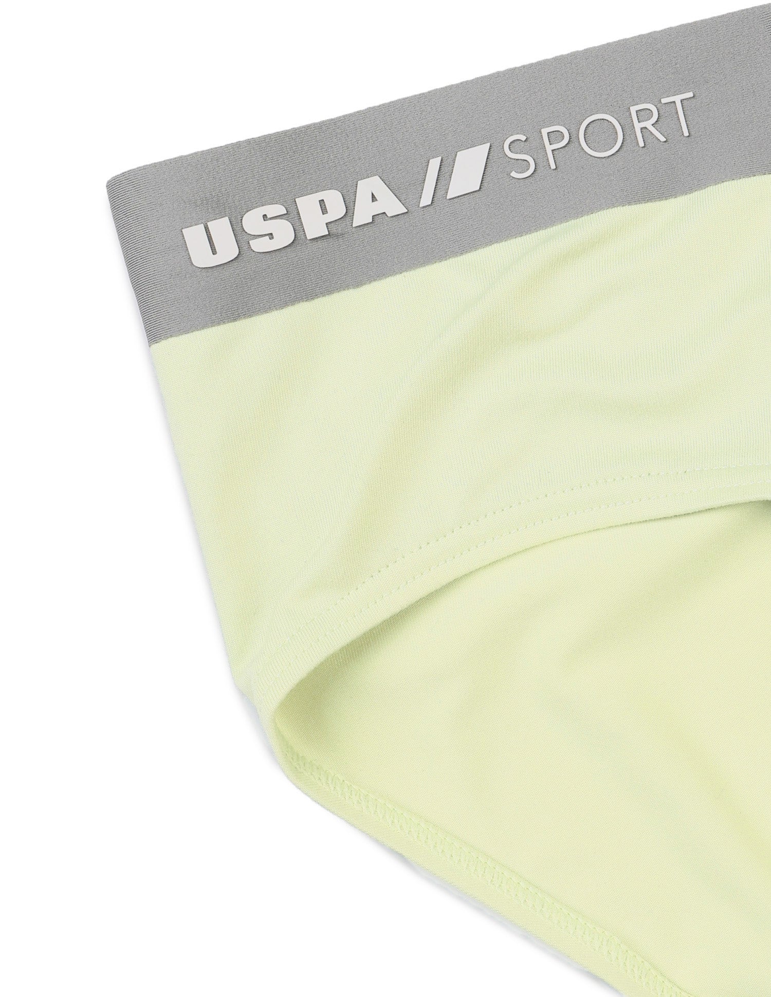 Breathable Seamless Sports RB002 Brief Wihite Jade - U.S. Polo Assn. India | Large
