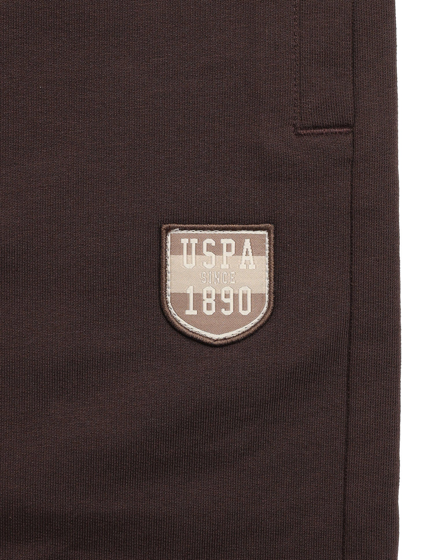 Cotton Rich OES11 Lounge Shorts Java - U.S. Polo Assn. India | Large