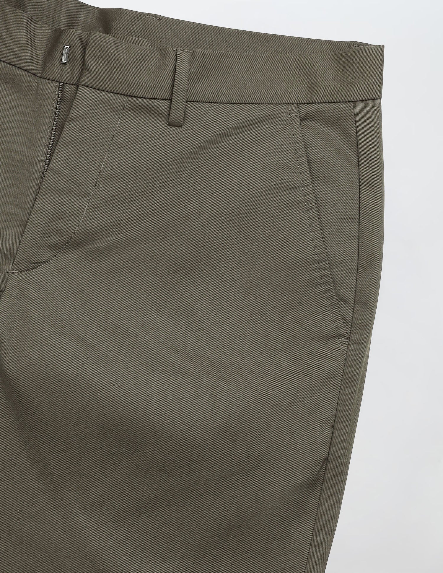 Slim Fit Twill Chino Shorts Olive - U.S. Polo Assn. India | Large