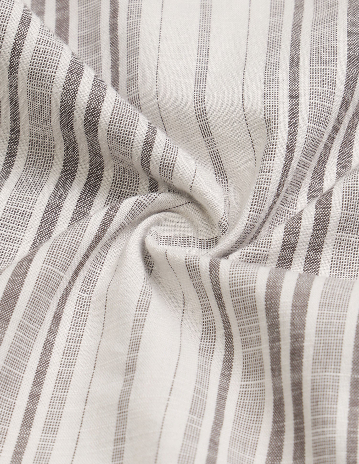 Vertical Striped Regular Fit Shirt Beige - U.S. Polo Assn. India | Large