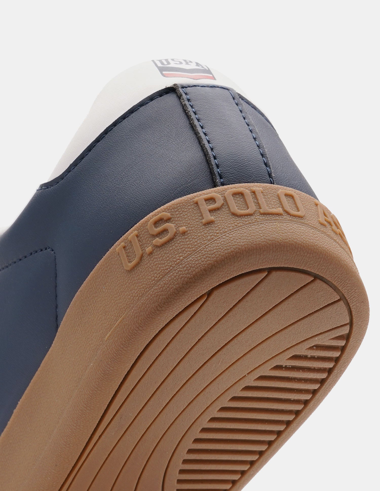 Round Toe Colourblocked Coba Sneakers Navy - U.S. Polo Assn. India | Large