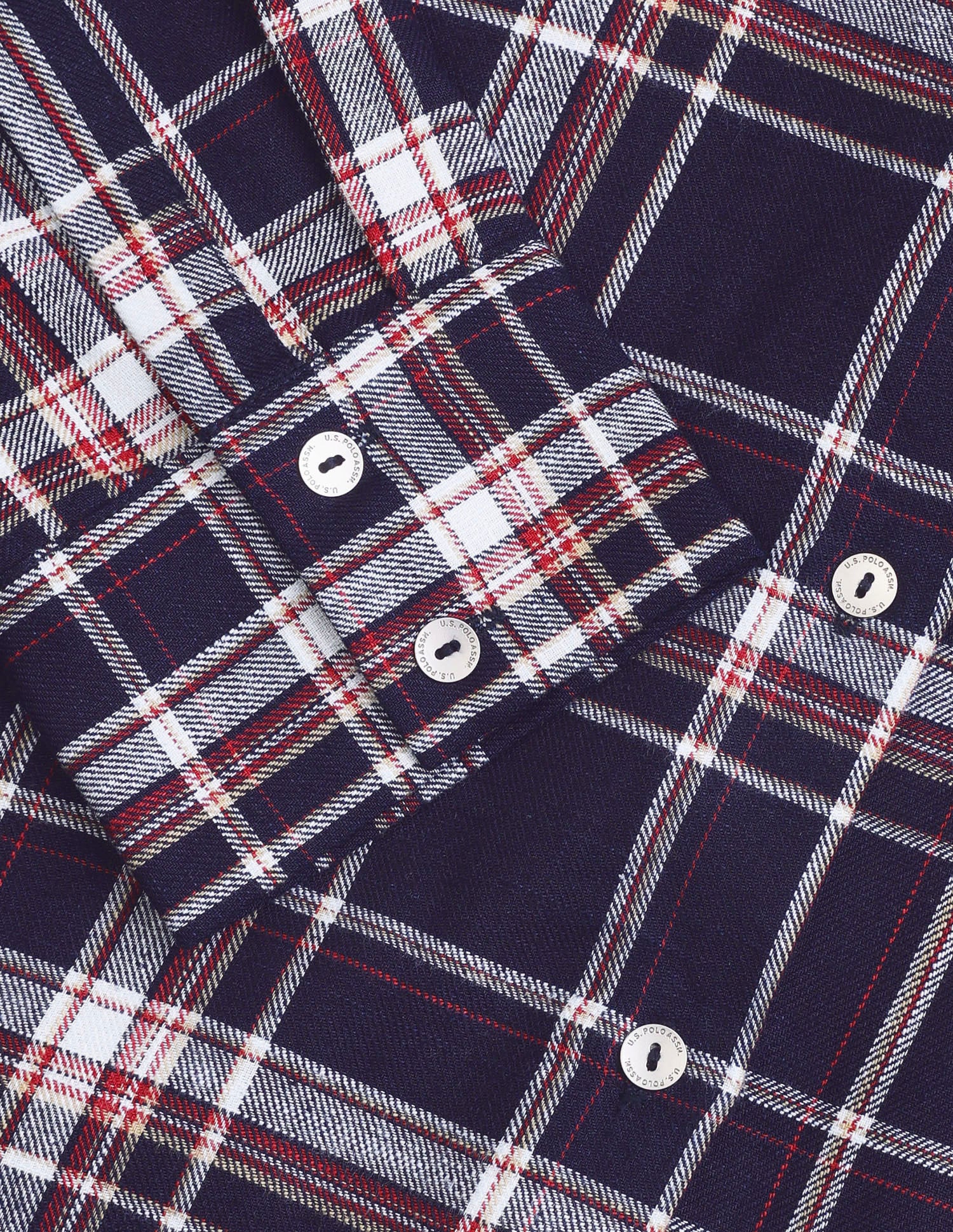 Plaid Checked Regular Fit Shirt Multicolour - U.S. Polo Assn. India | Large