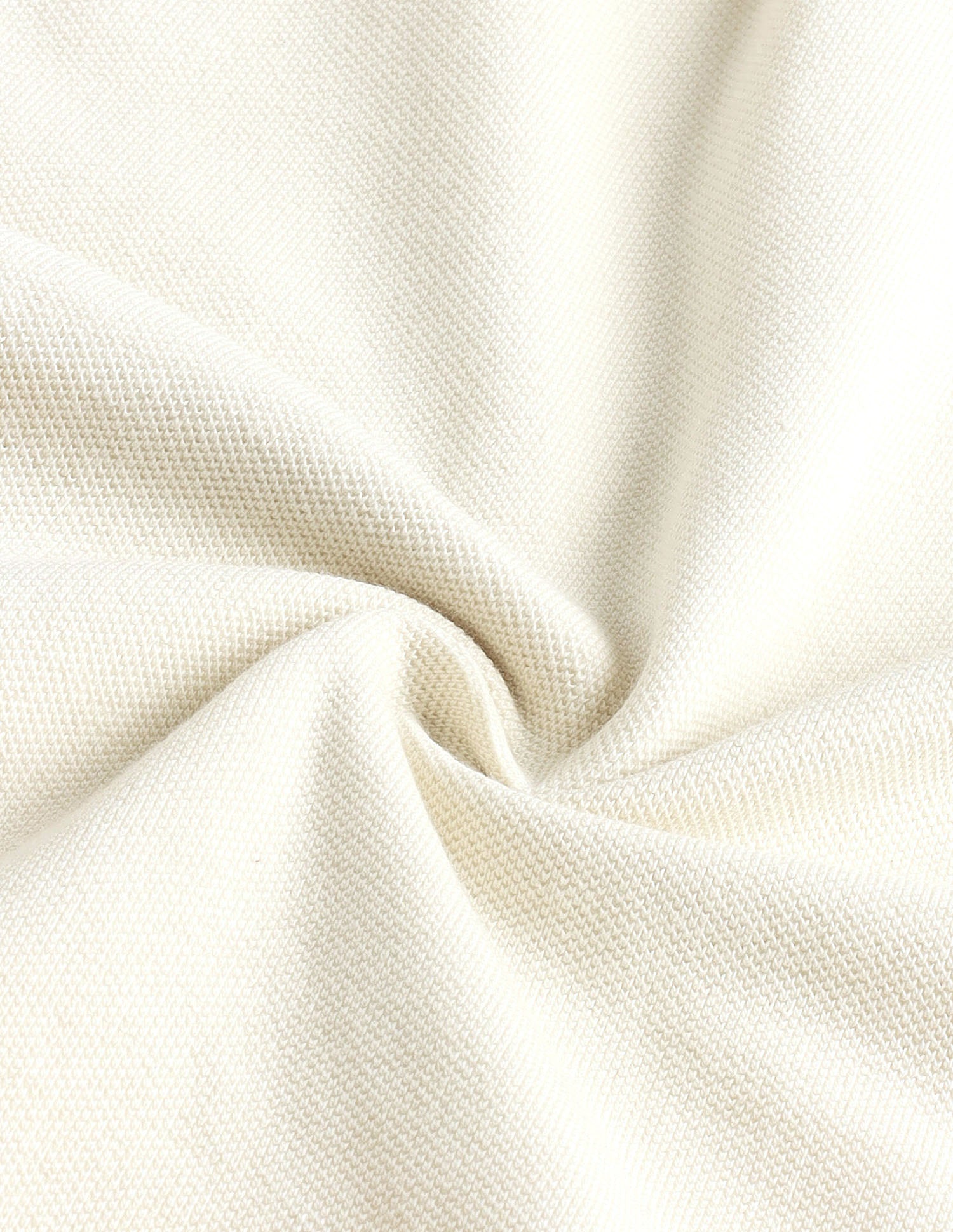 Solid Regular Fit Polo Shirt Ecru - U.S. Polo Assn. India | Large