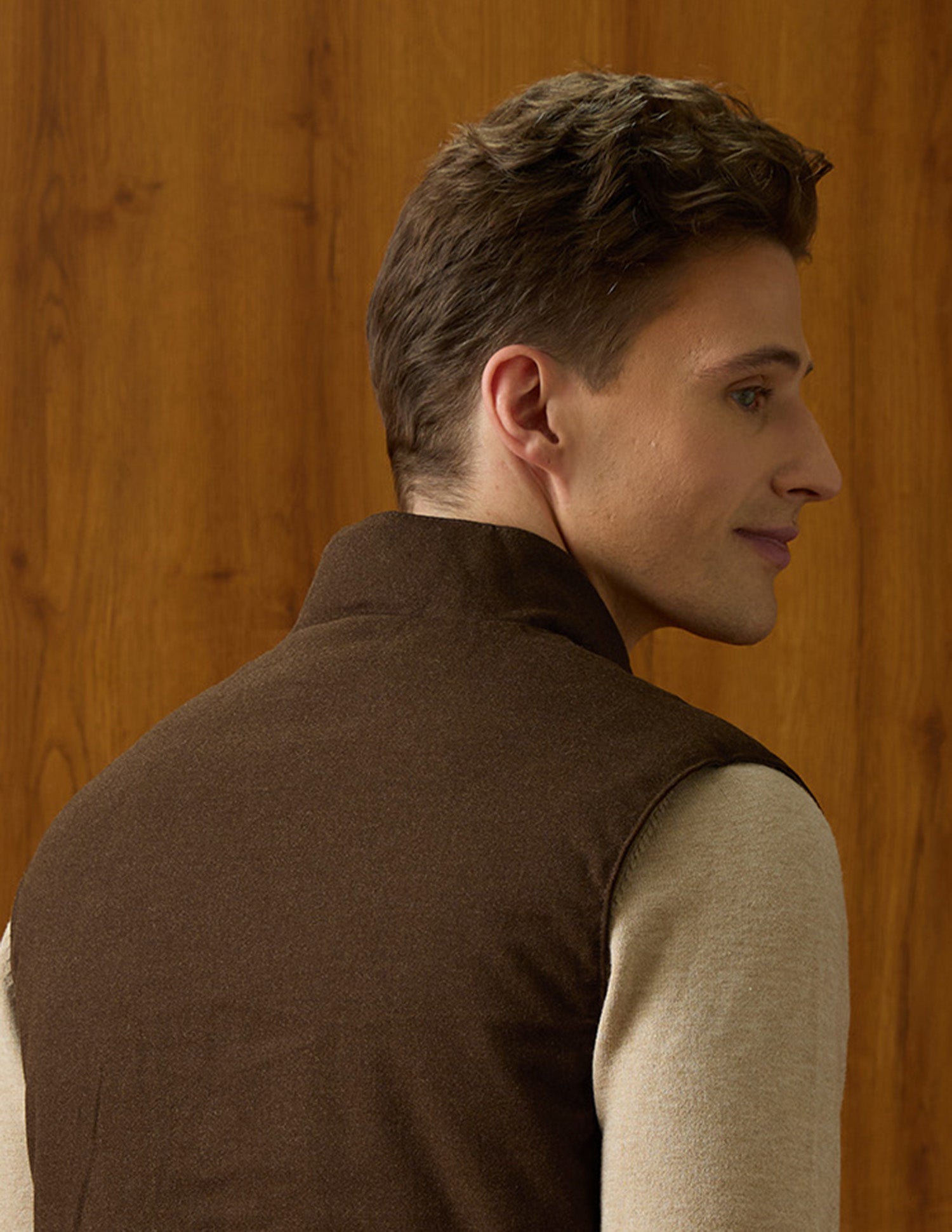 Reversible Equestrian Aisle Theater Jacket Dark Brown - U.S. Polo Assn. India | Large