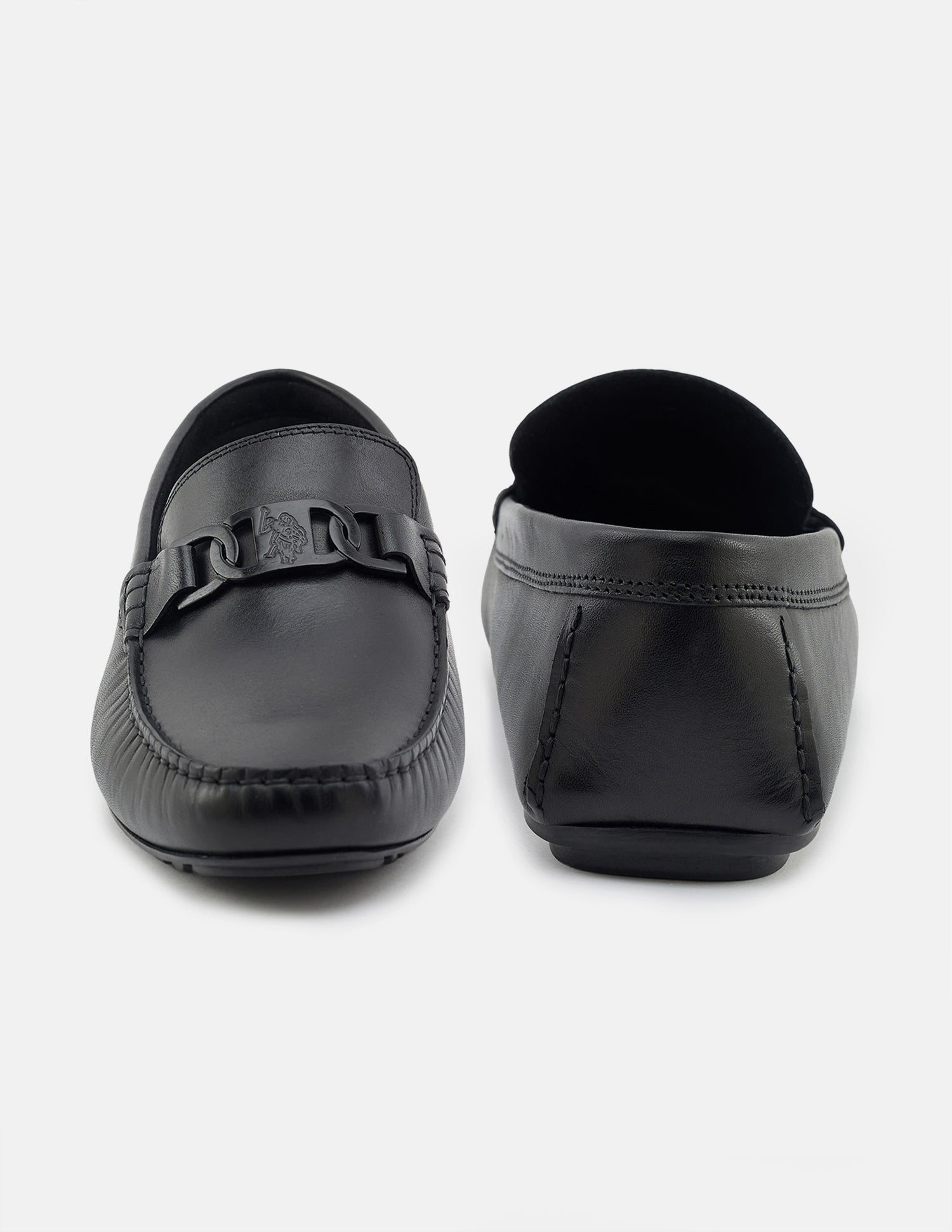 Emino Leather Loafers Black - U.S. Polo Assn. India | Large