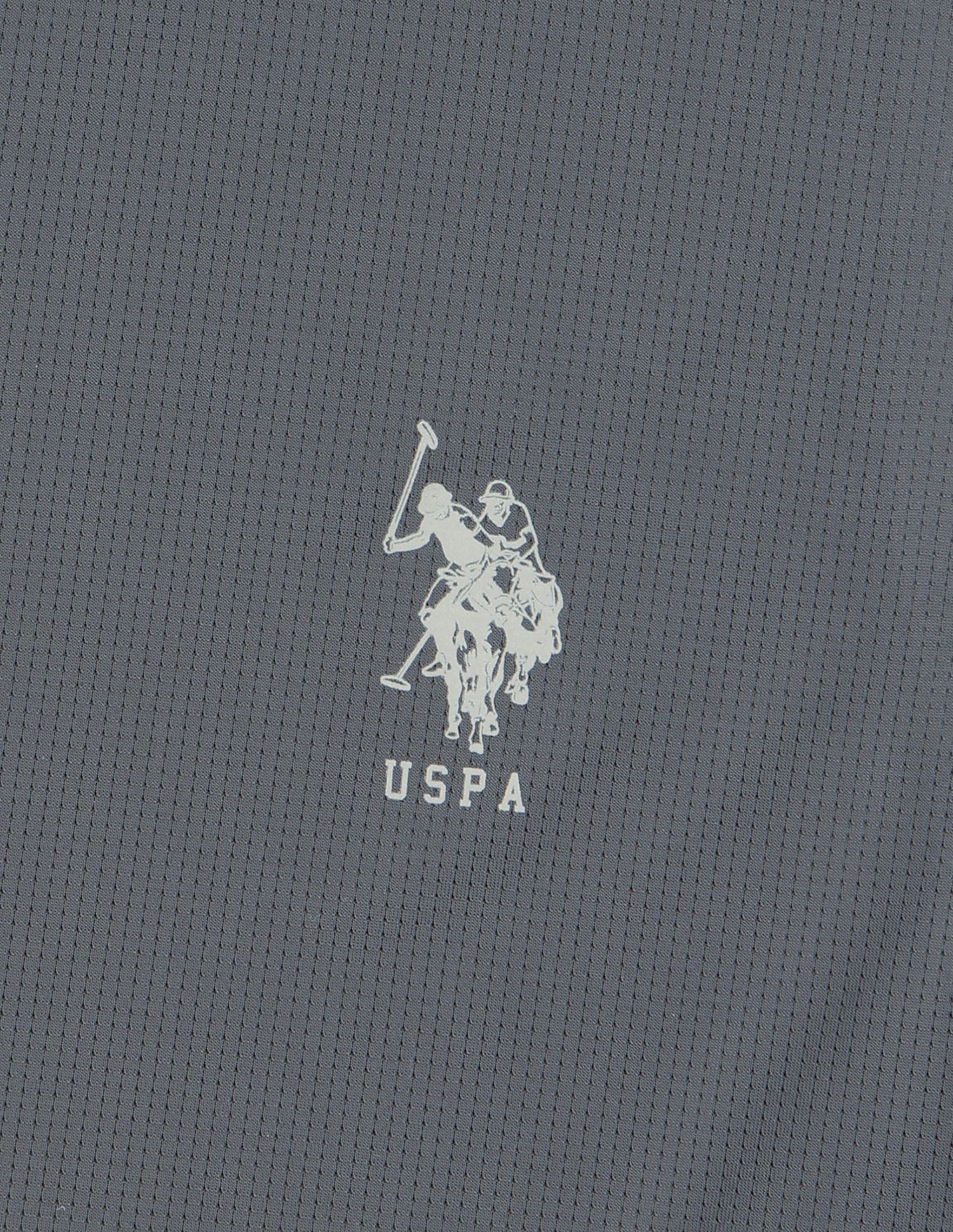 Breathe Easy Mesh Seamless RV001 Sports Vest Asphalt - U.S. Polo Assn. India | Large