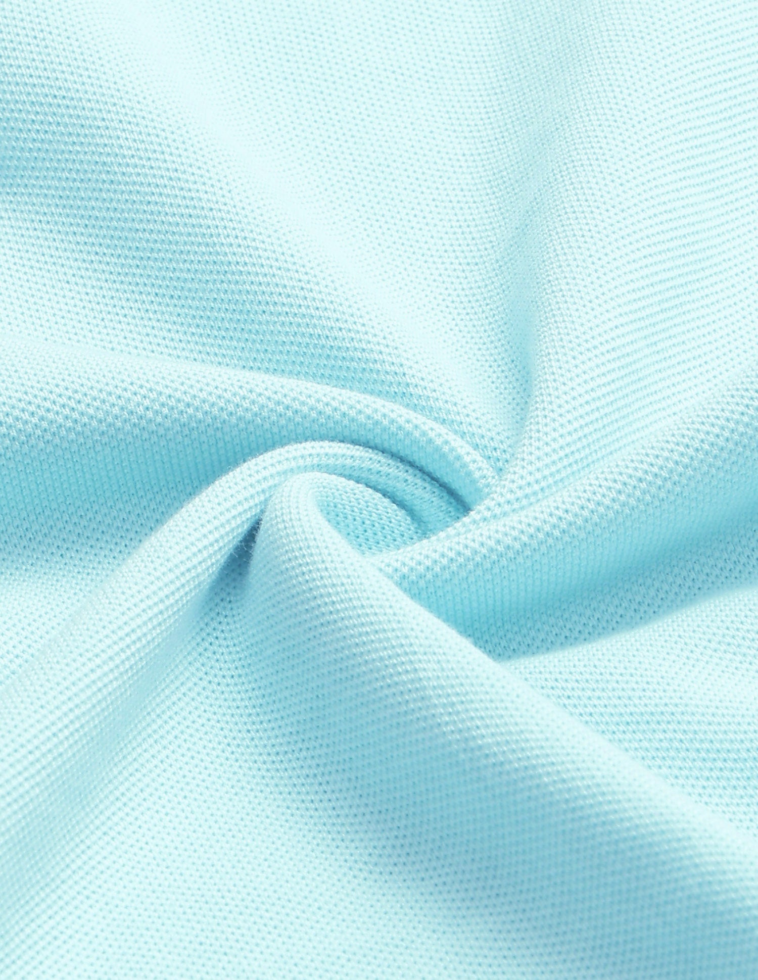 Solid Slim Fit Polo Shirt Light Blue - U.S. Polo Assn. India | Large