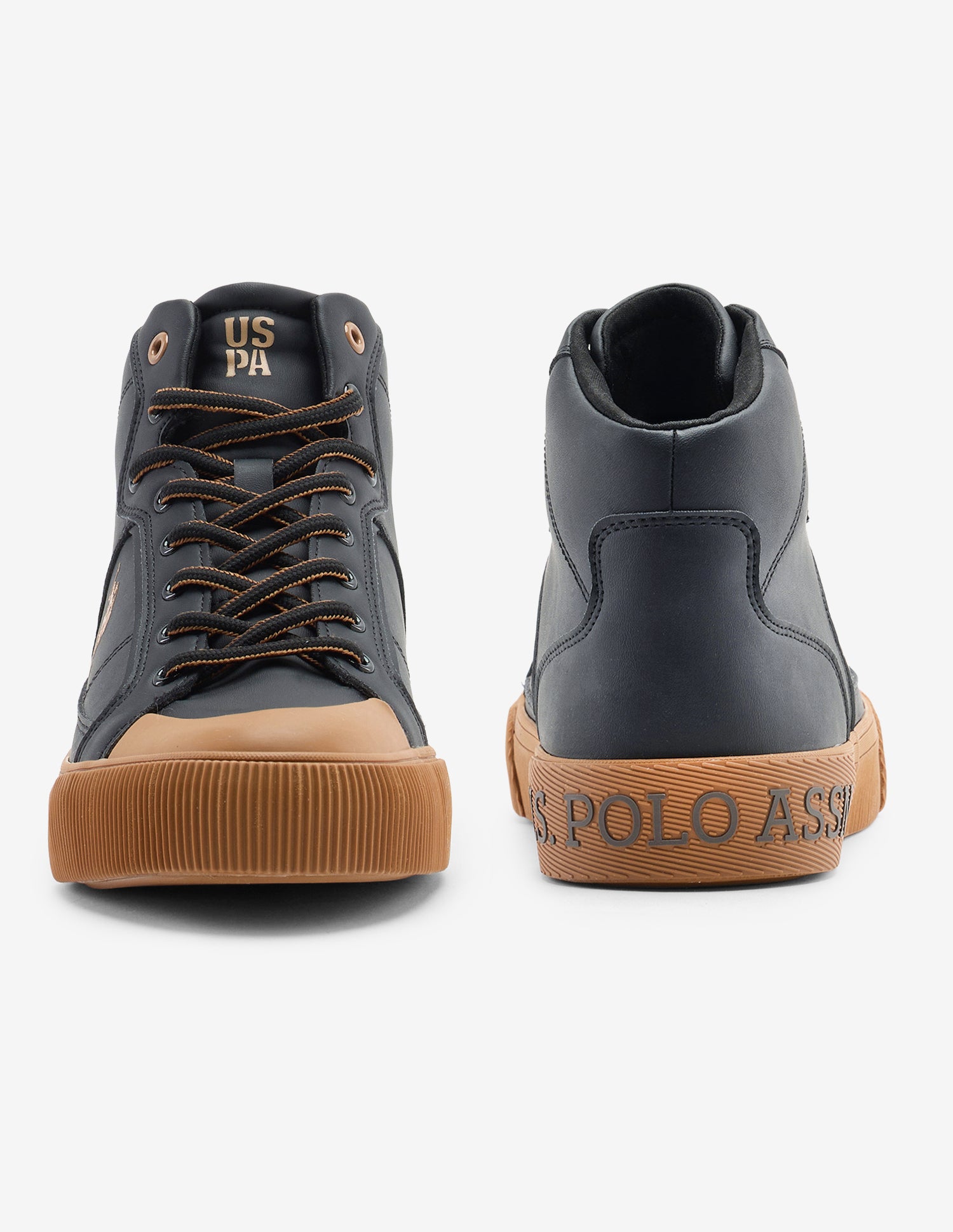 Ricon Mid Top Sneakers Black - U.S. Polo Assn. India | Large