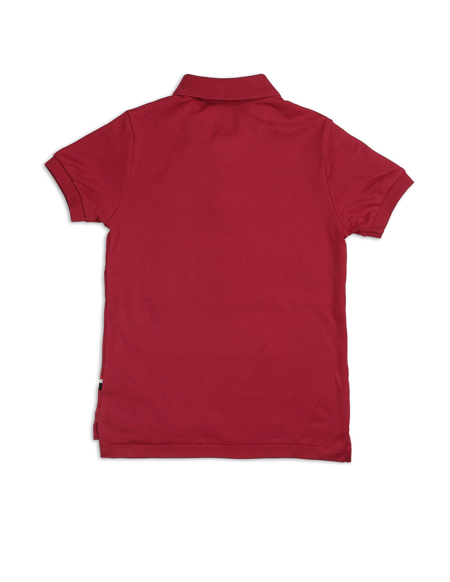 Boys Brand Embroidered Pure Cotton Polo Shirt Red - U.S. POLO ASSN. | Large