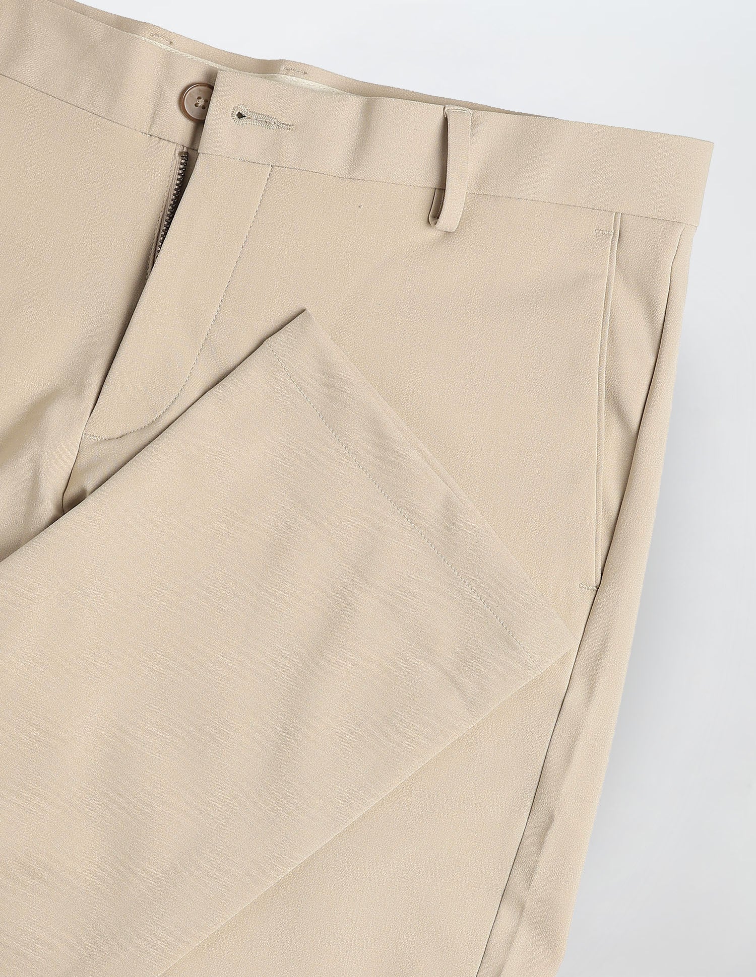 Mid Rise Denver Slim Fit Trousers Beige - U.S. Polo Assn. India | Large