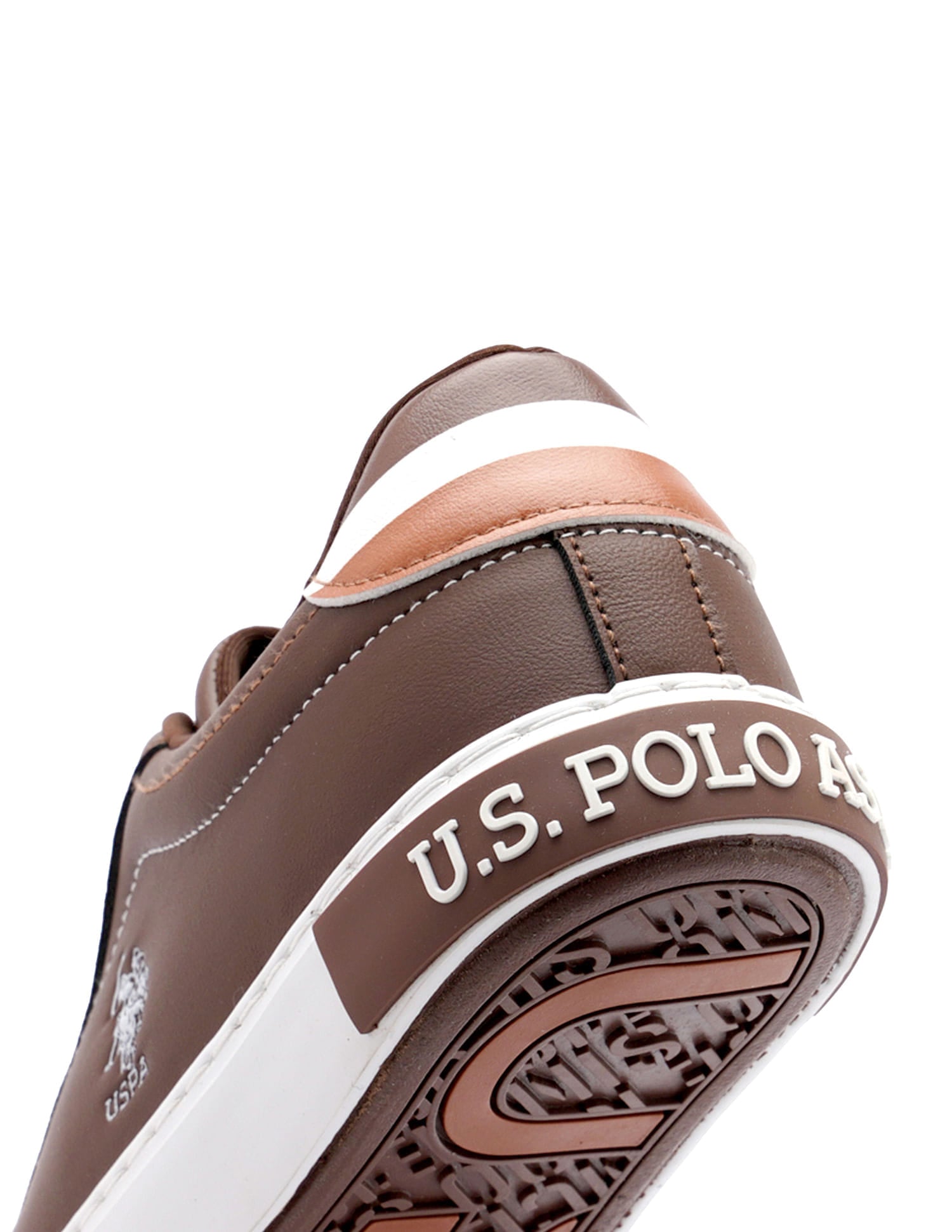 Men Panelled Rojas 2.0 Sneakers Brown - U.S. Polo Assn. India | Large