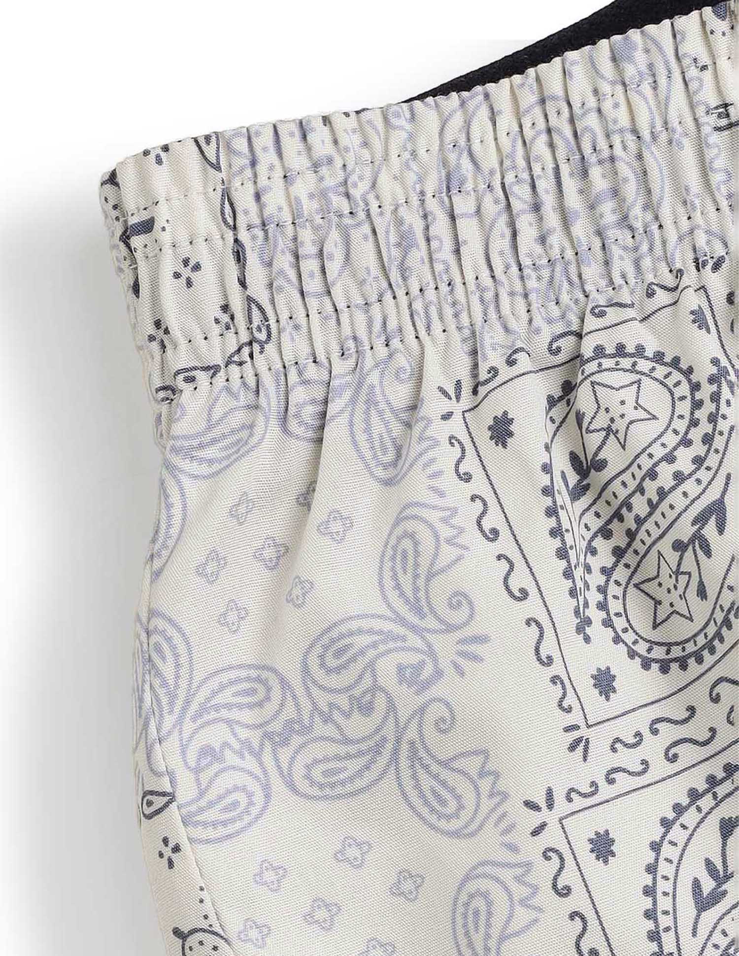 Cotton Printed OEX12 Boxers - Pack Of 1 Off White - U.S. POLO ASSN. | Large