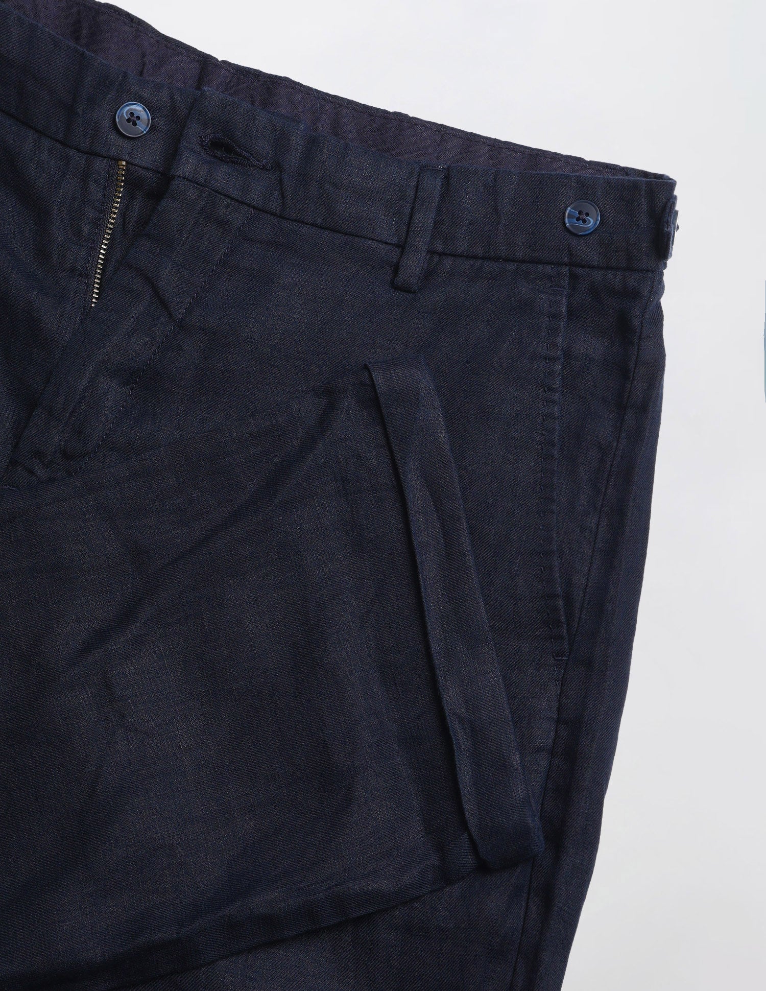 Mid Rise Riley Straight Fit Trousers Navy - U.S. Polo Assn. India | Large