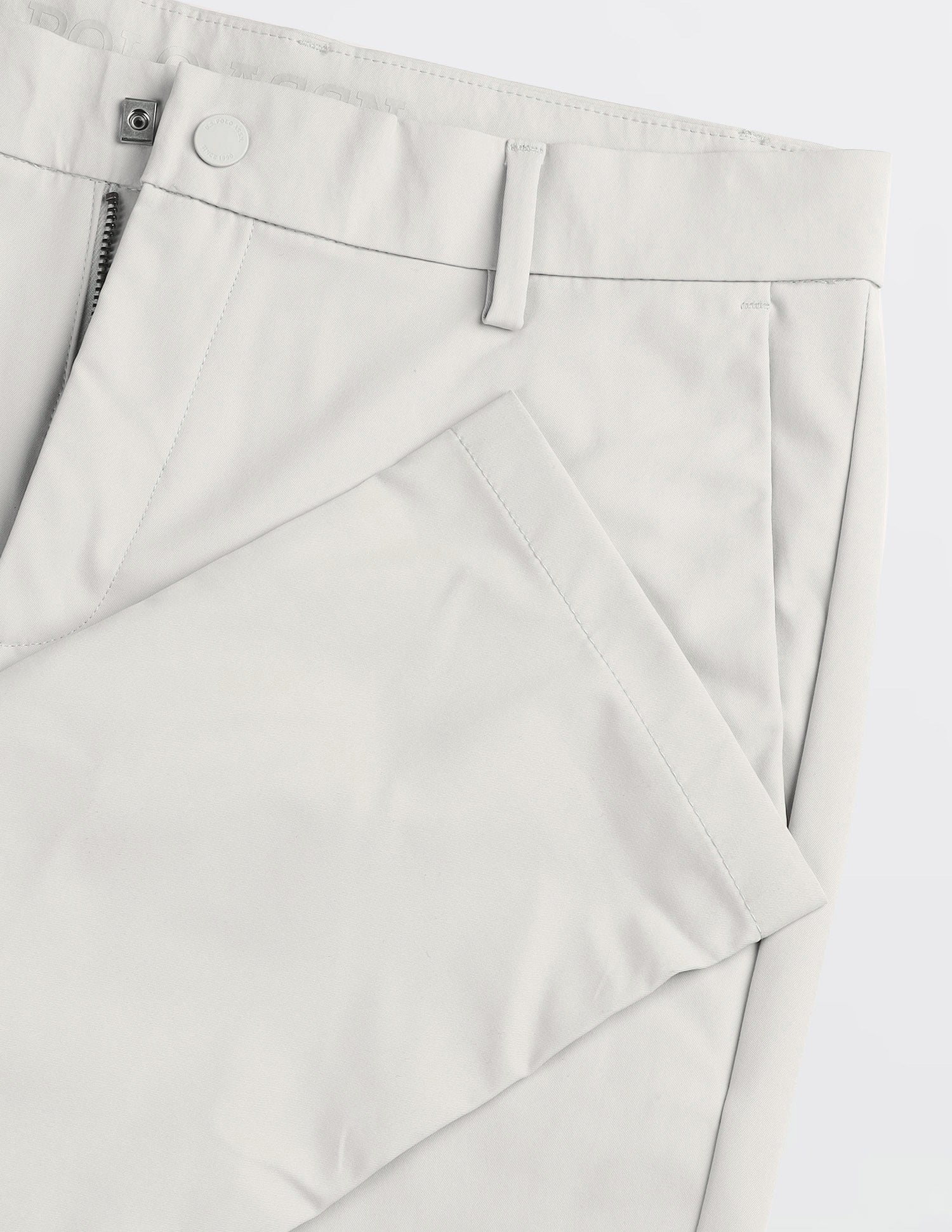 Austin Slim Fit Satin Trousers Ice Grey - U.S. POLO ASSN. | Large