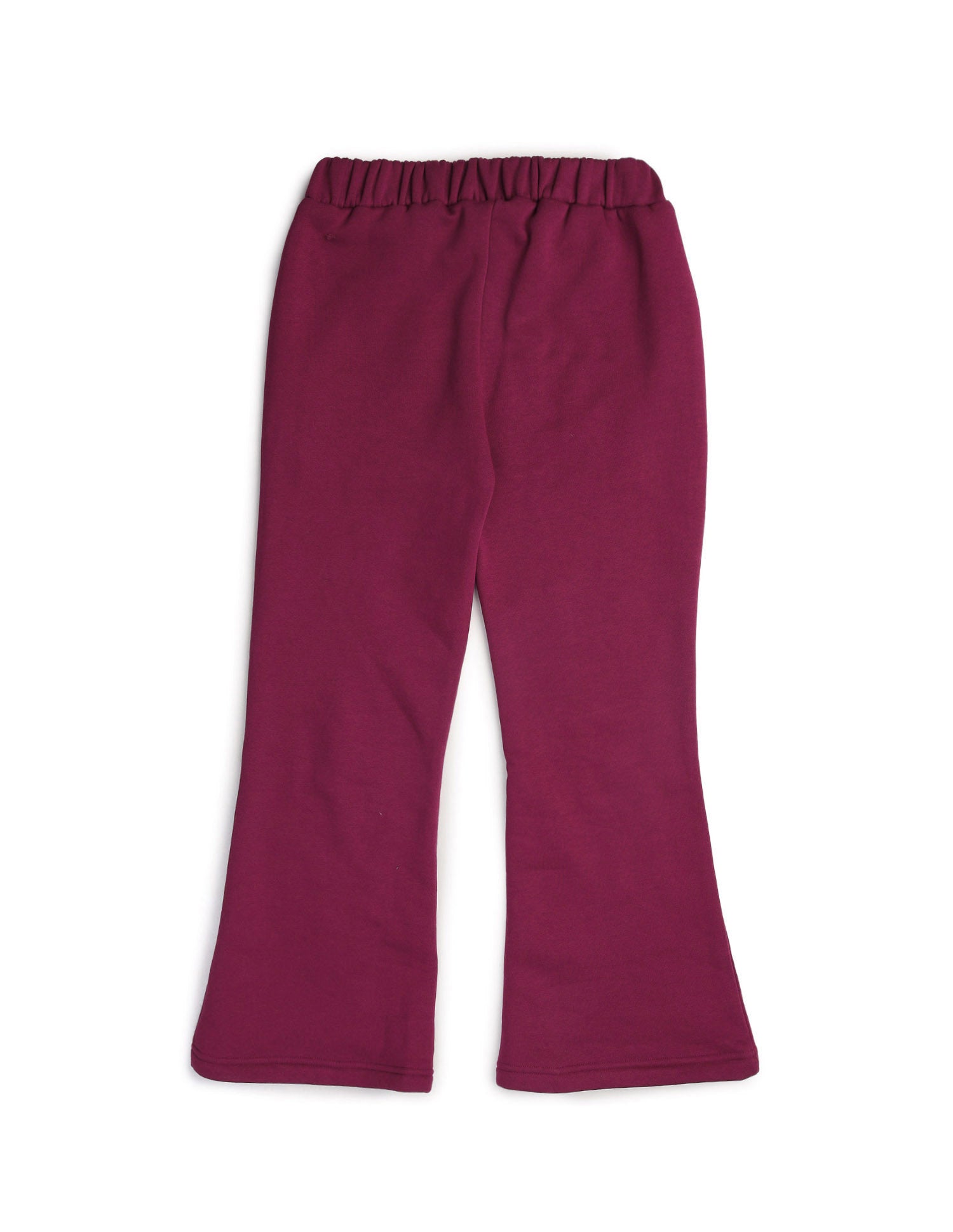 Girls Solid Regular Fit Flared Track Pants Wine - U.S. POLO ASSN. | Large